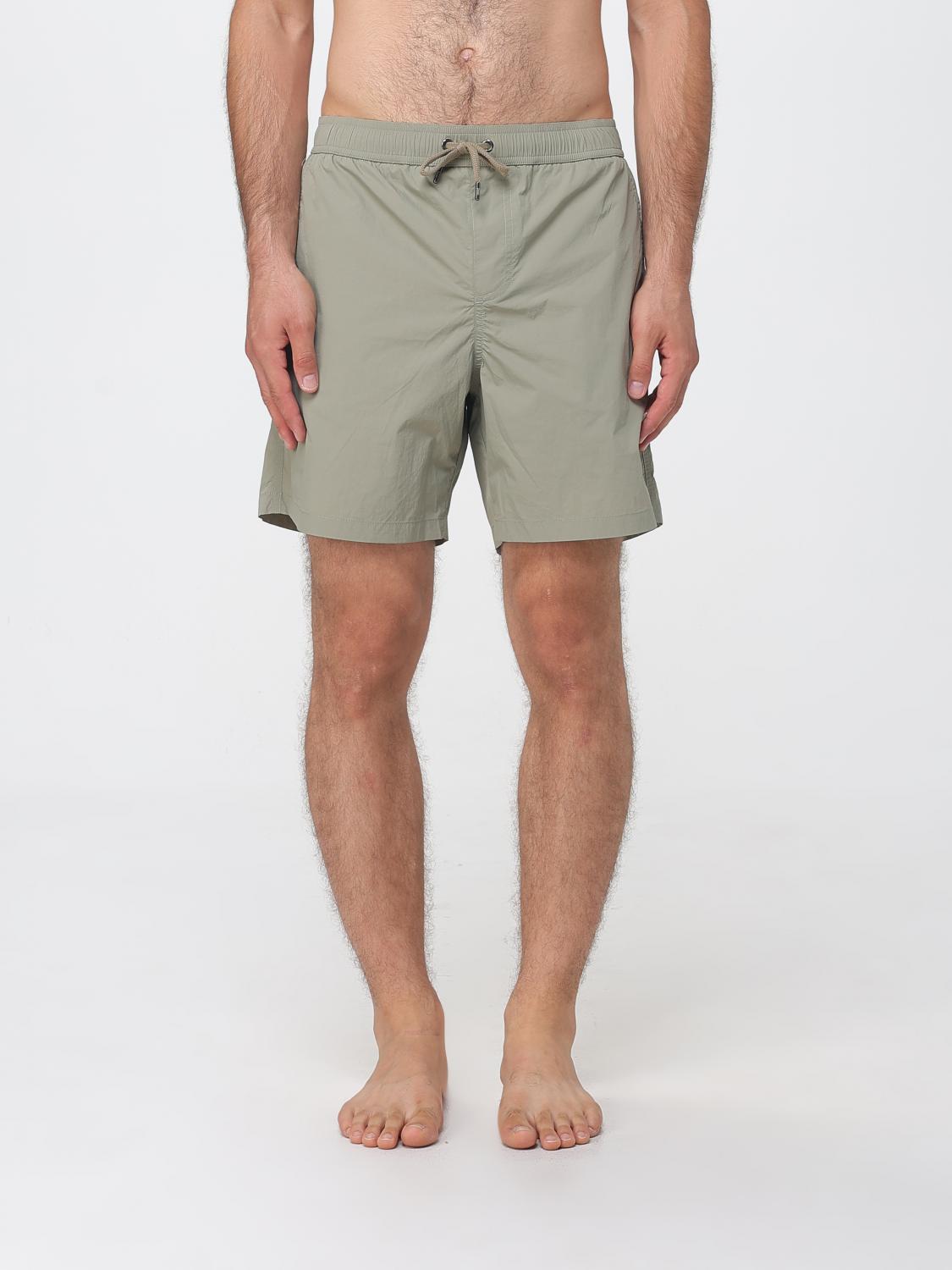 HERNO Shorts da mare in poliammide con vita elasticizzata e coulisse