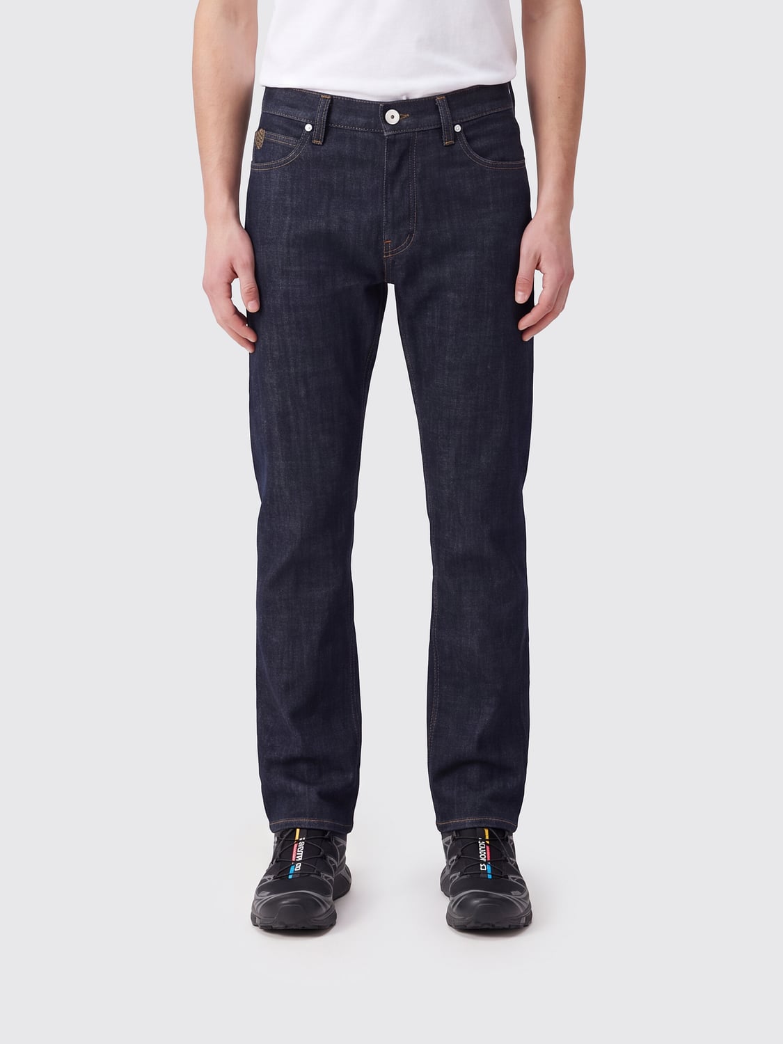 BRIONI Jeans Men color Navy