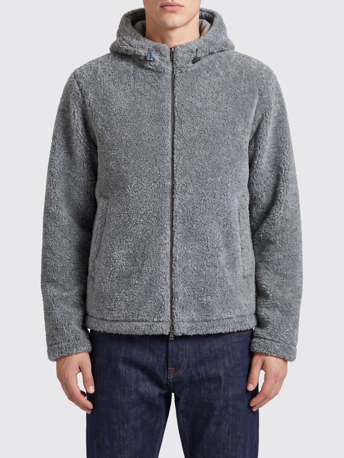 HERNO Jacket Men color Grey