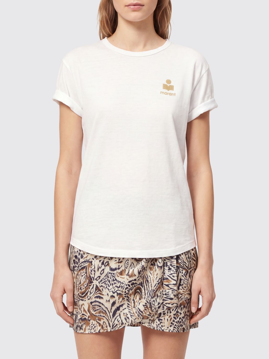 ISABEL MARANT ETOILE T-Shirt Woman color White