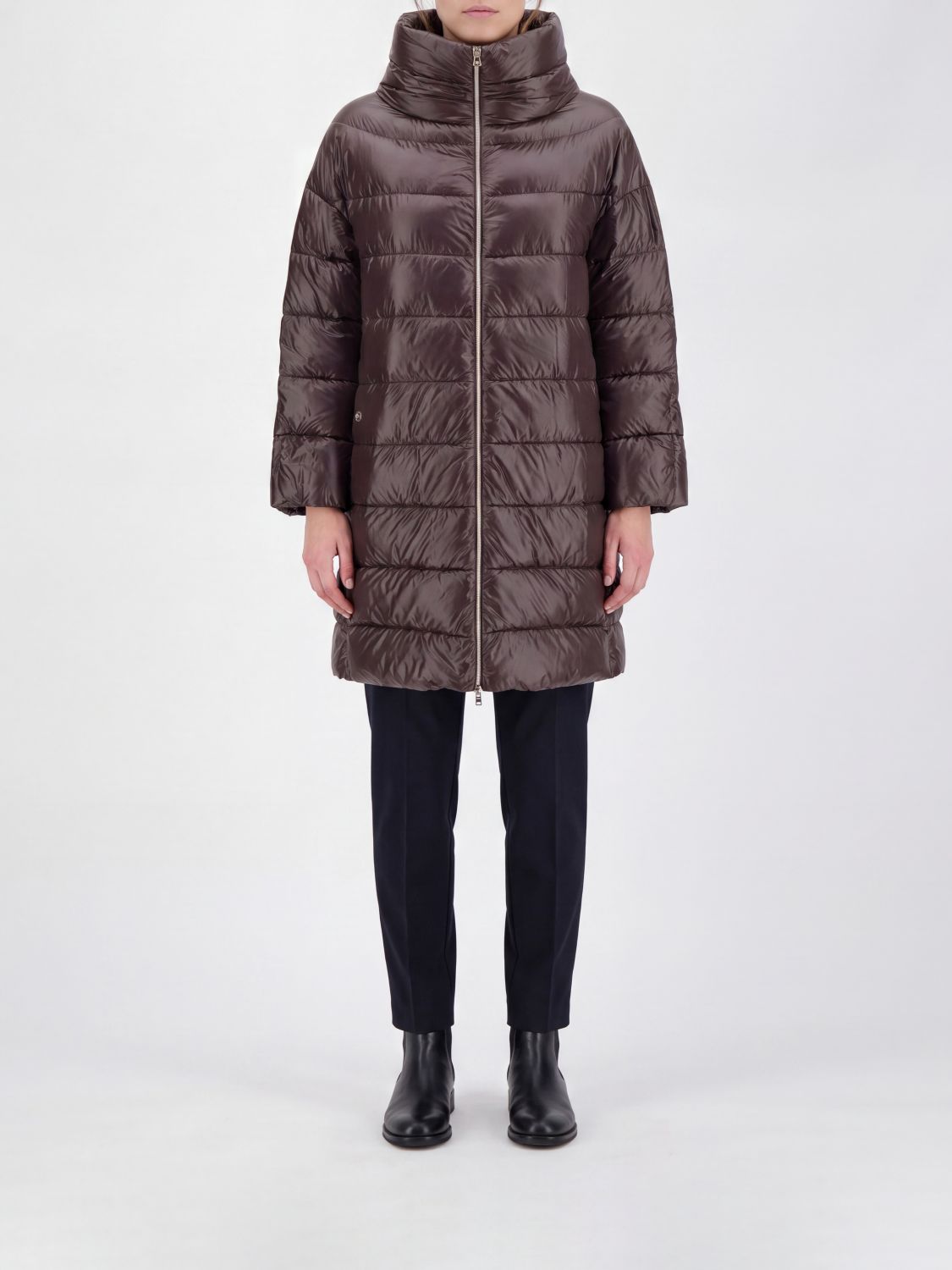 HERNO Jacket Woman color Brown