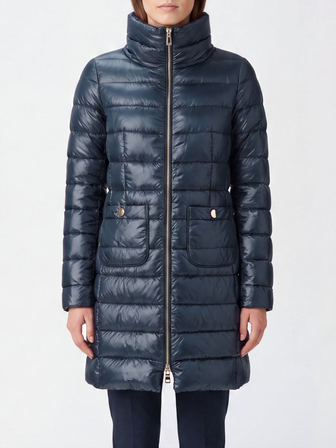 HERNO Jacket Woman color Navy