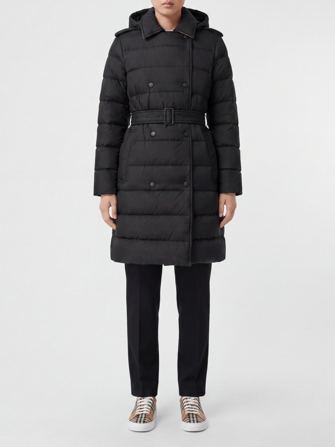 BURBERRY Jacket Woman color Black