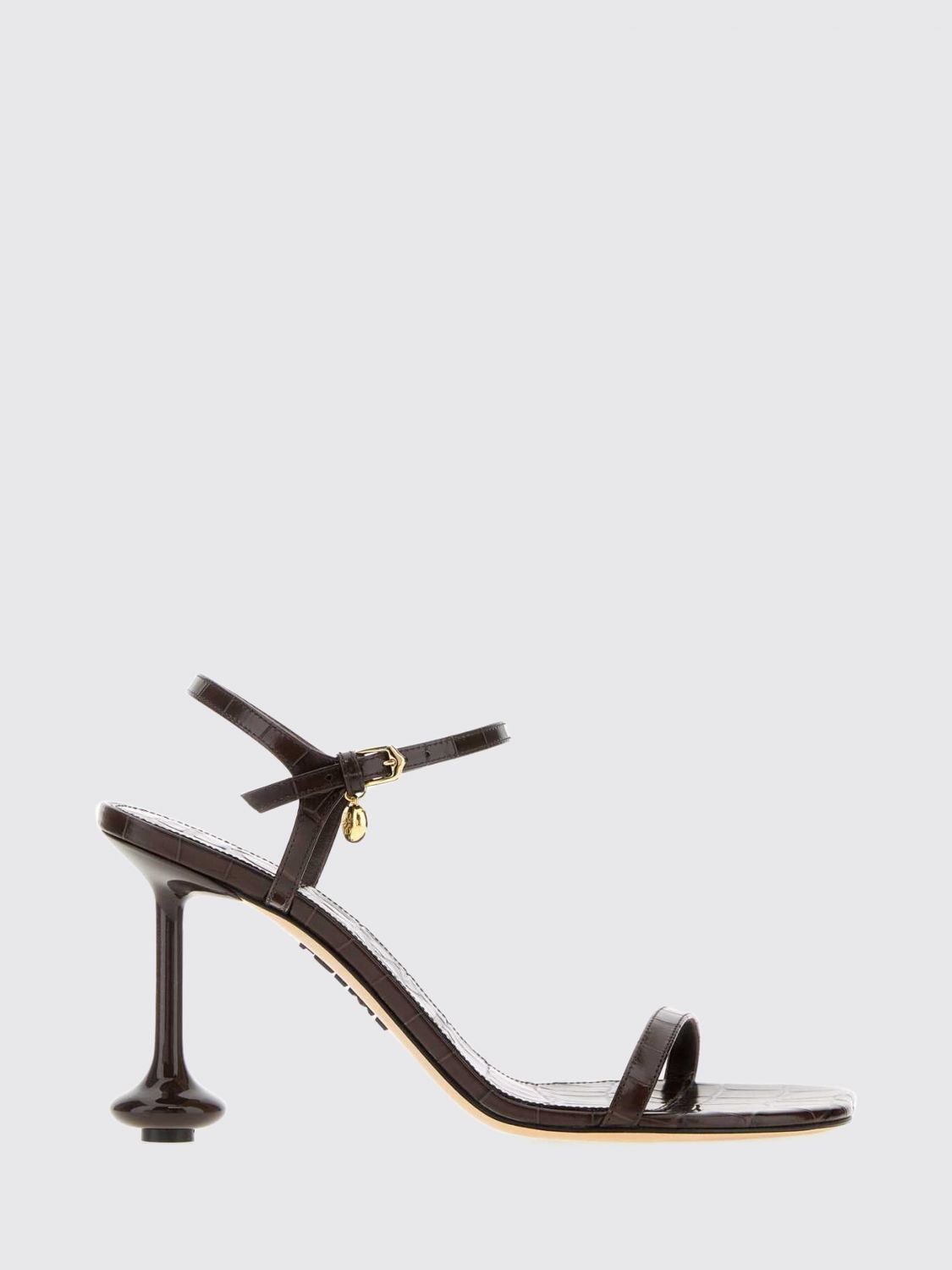 LOEWE Heeled Sandal Woman color Brown