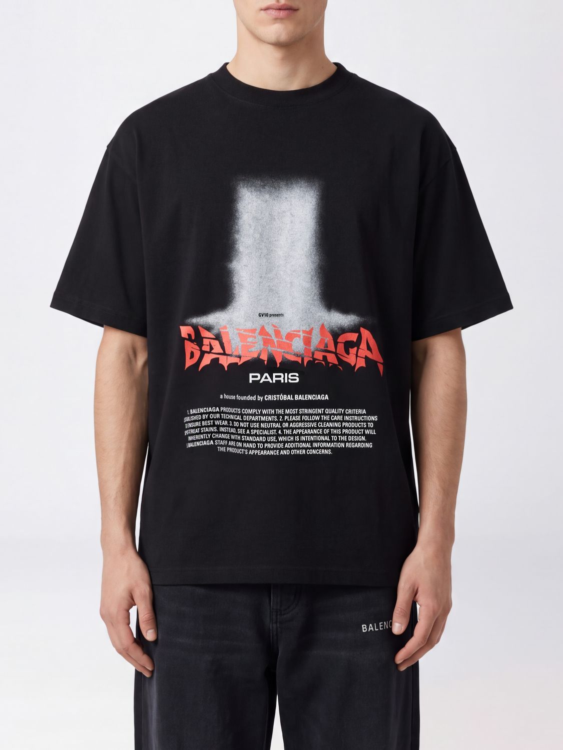 BALENCIAGA T-Shirt Men color Black