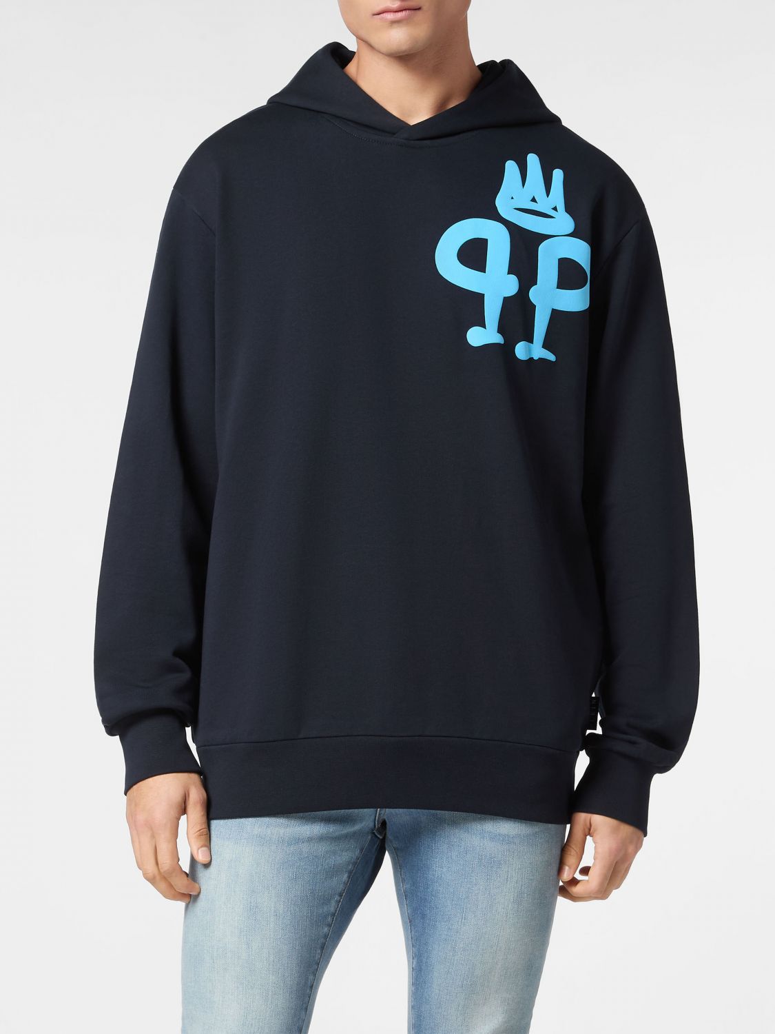 PHILIPP PLEIN Felpa Uomo colore Blue