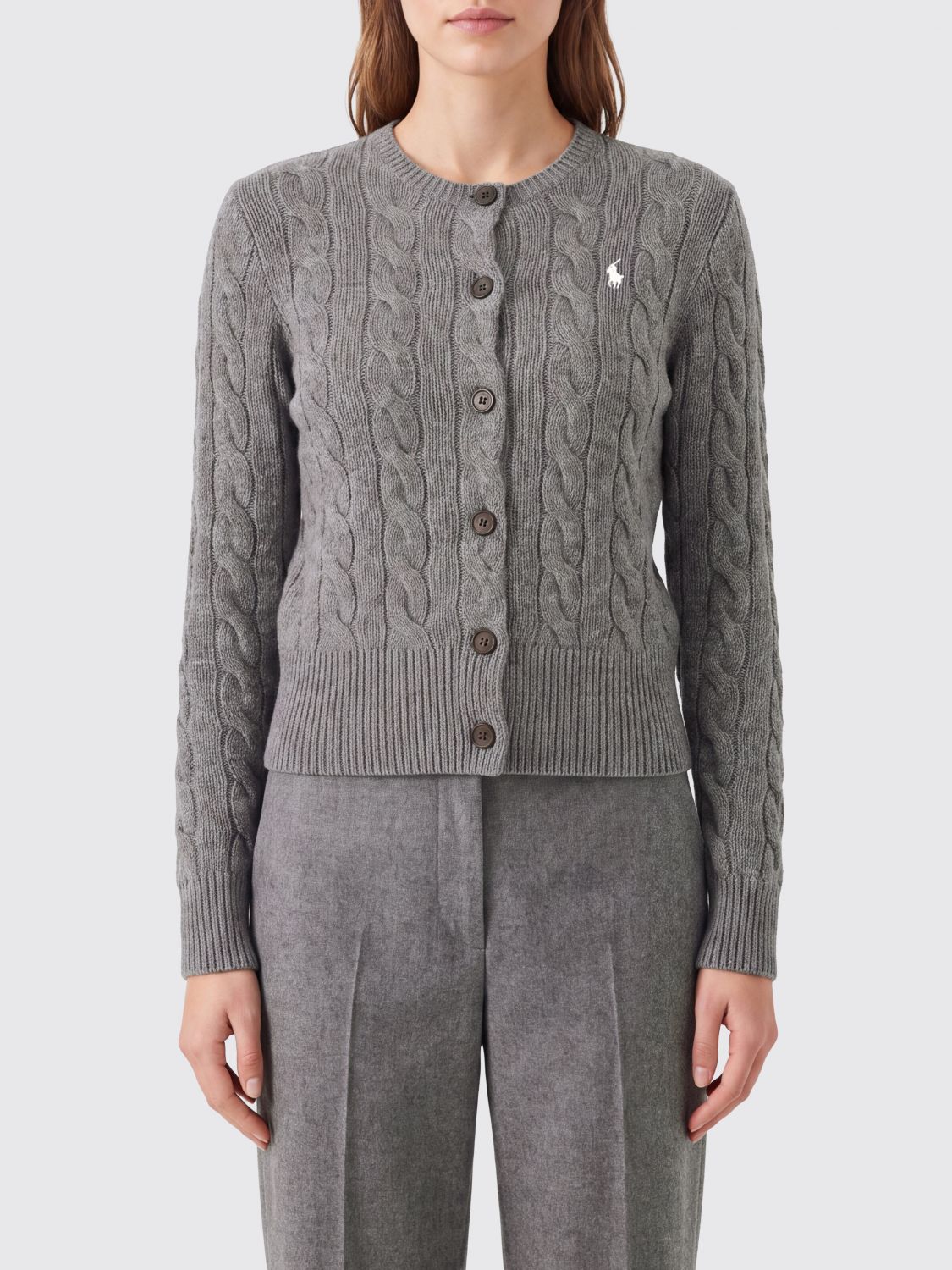 Polo Ralph Lauren Shirt Woman Color Grey In Gray