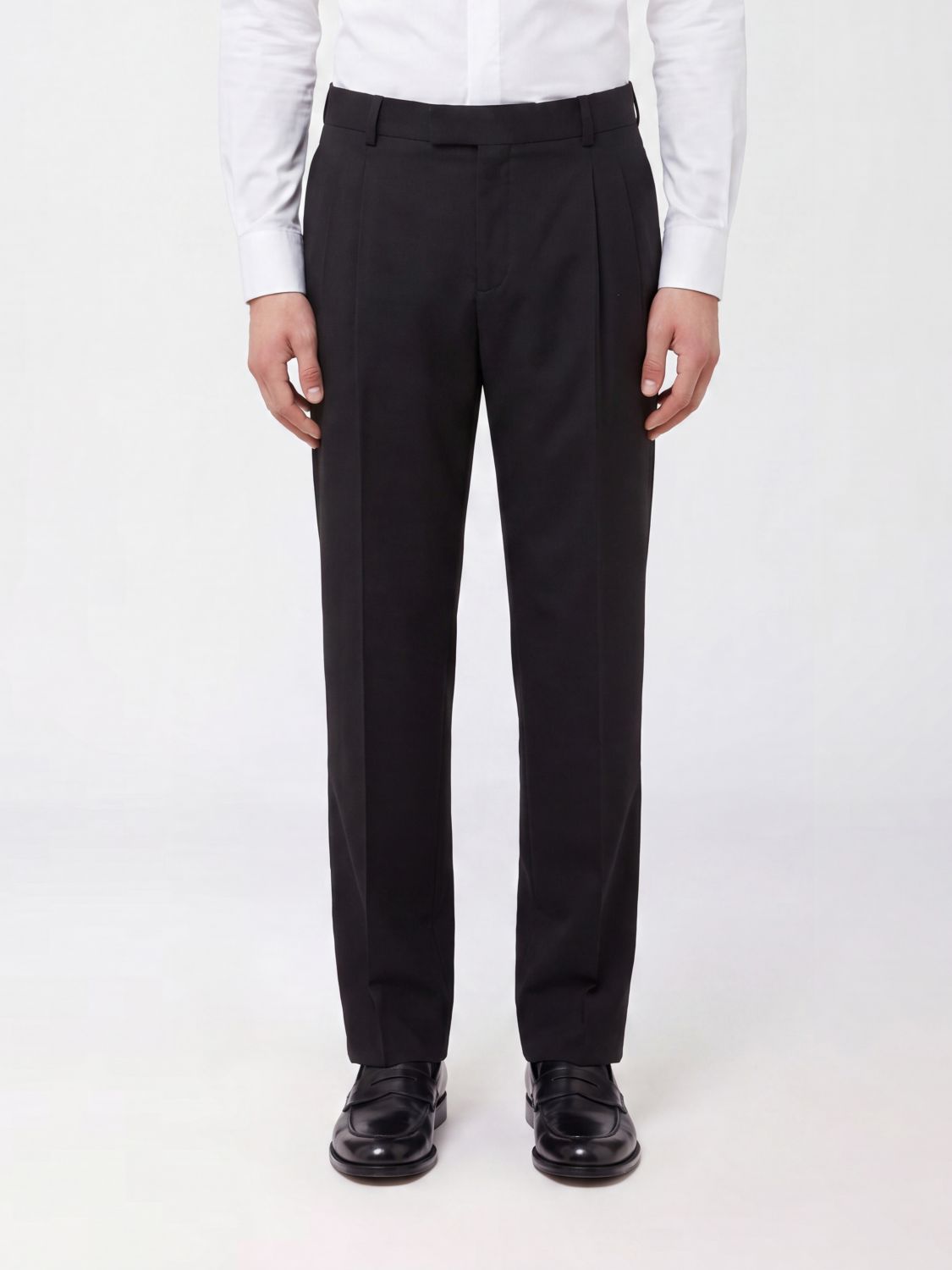 Drôle de Monsieur Straight-Leg Wool-Blend Tailored Trousers