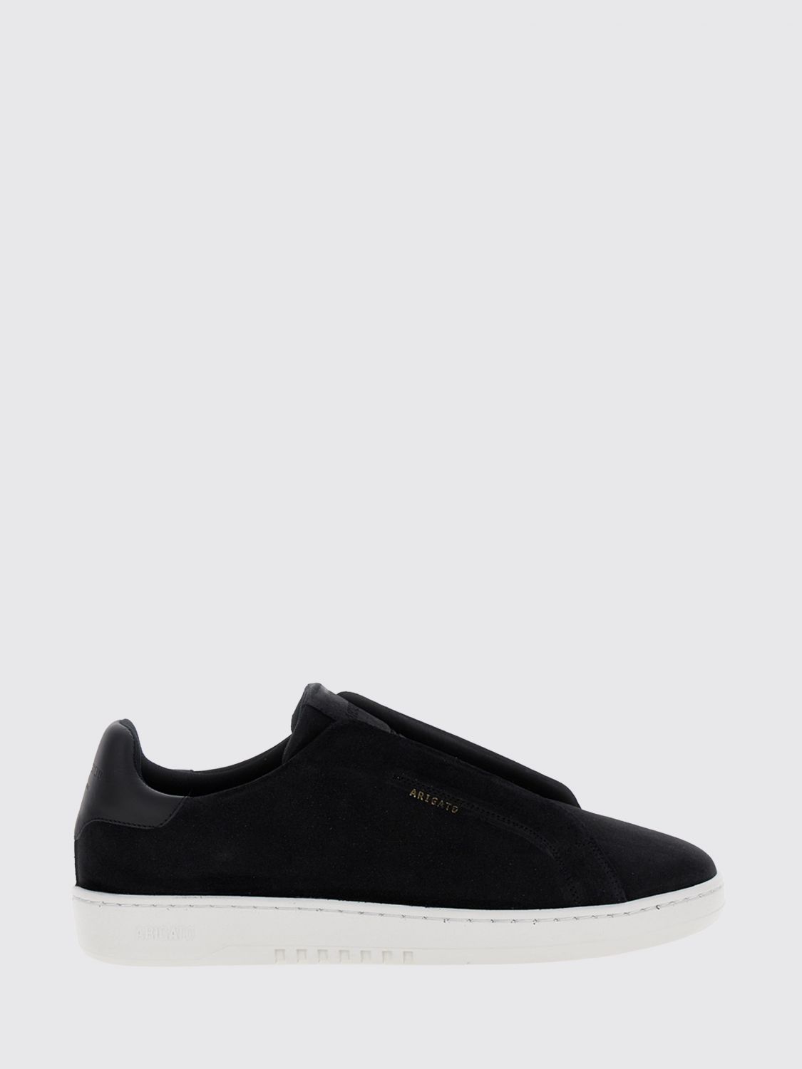 AXEL ARIGATO Dice Laceless Leather and Suede Slip-On Sneakers