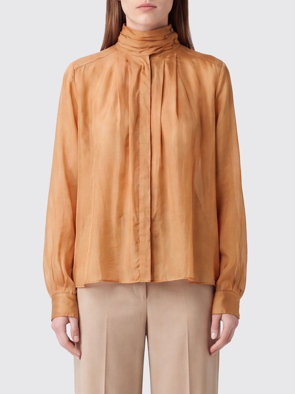 FORTE FORTE Shirt Woman color Yellow
