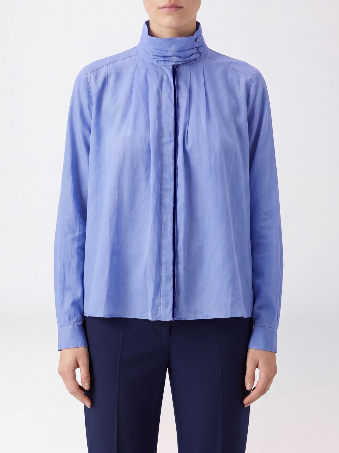 FORTE FORTE Shirt Woman color Blue