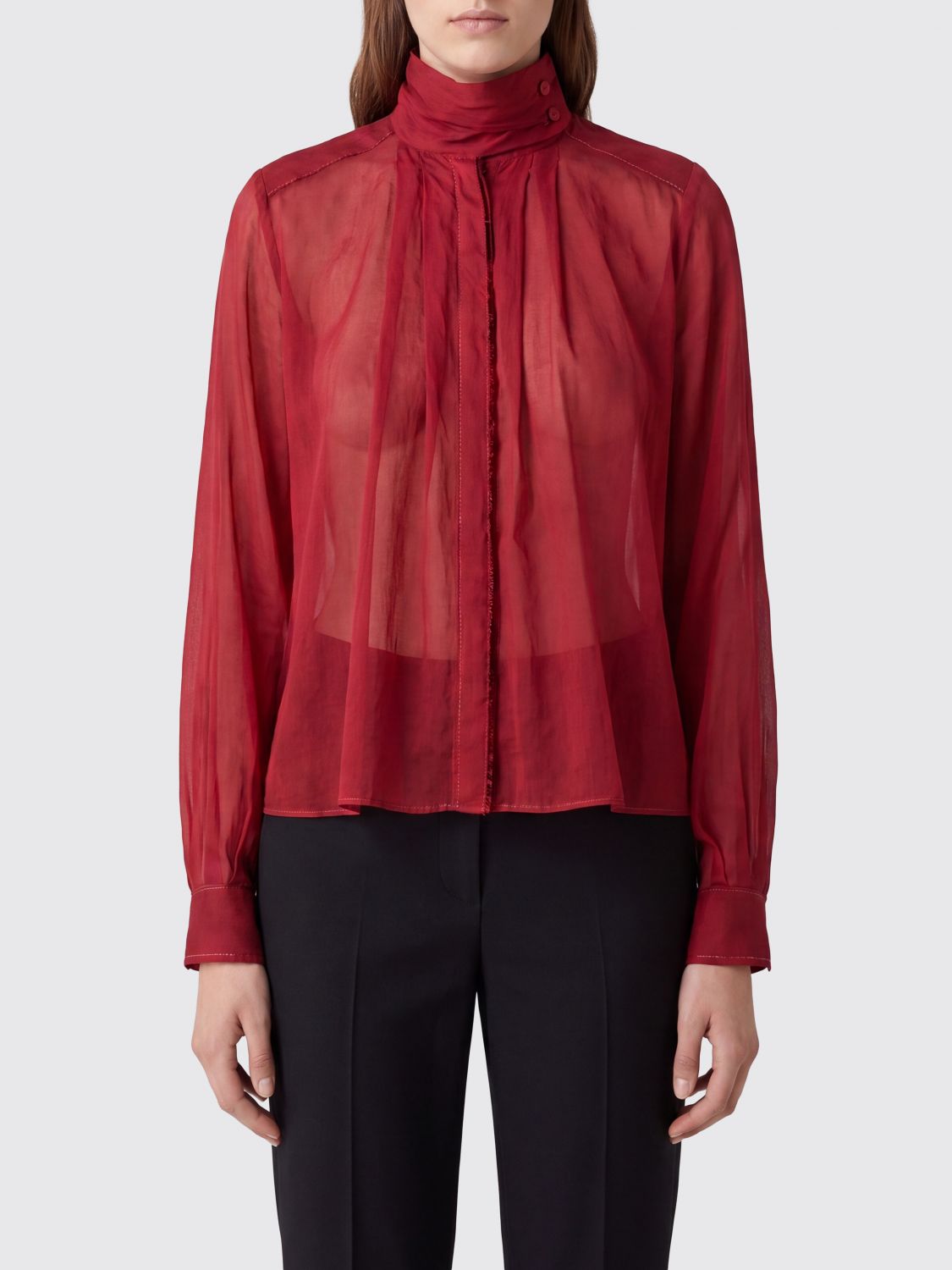 FORTE FORTE Shirt Woman color Red