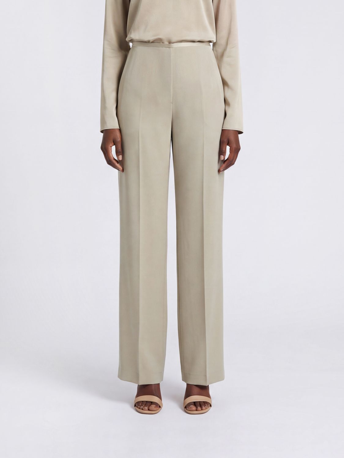 FORTE FORTE Pants Woman color Beige