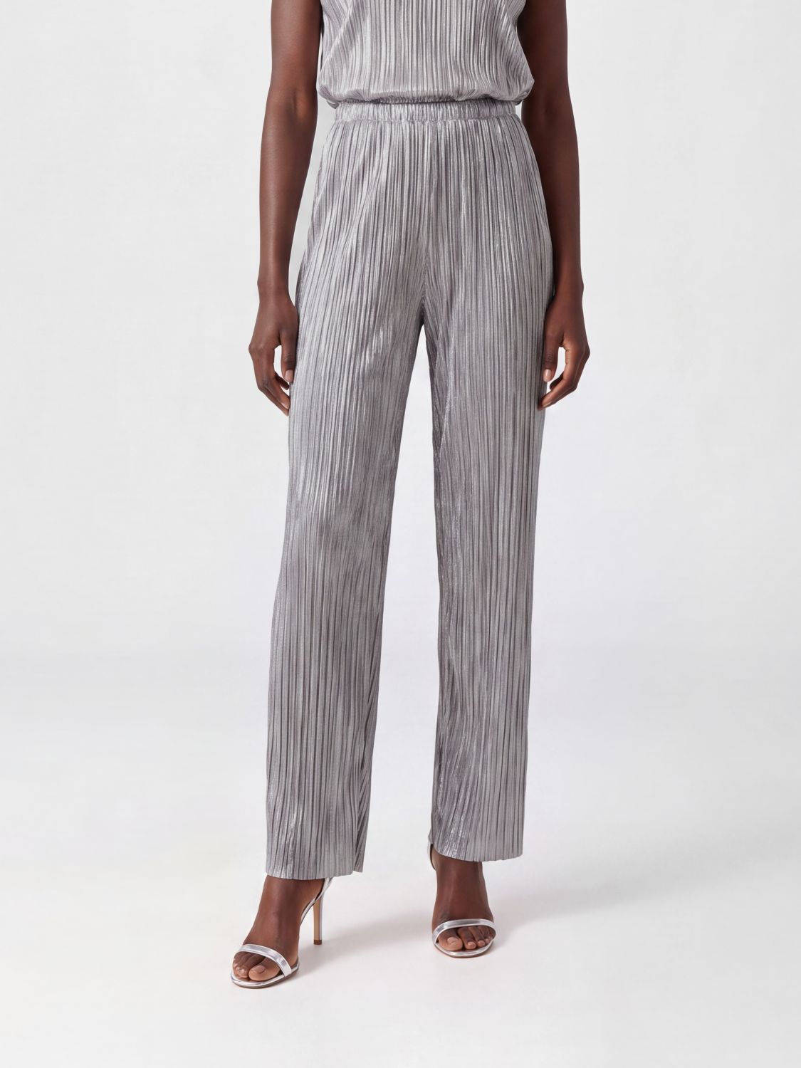 FORTE FORTE Pants Woman color Grey