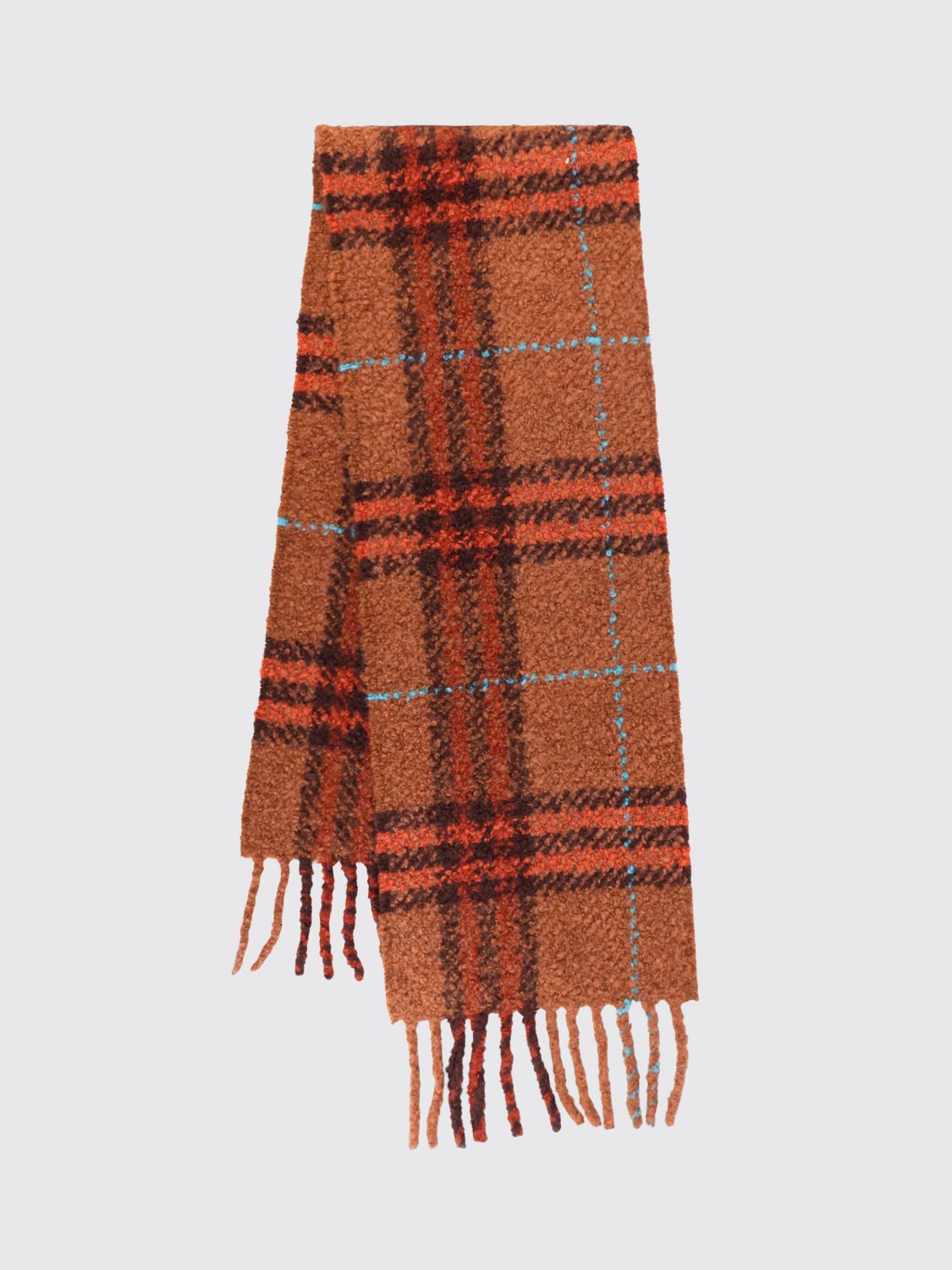BURBERRY Scarf Woman color Brown