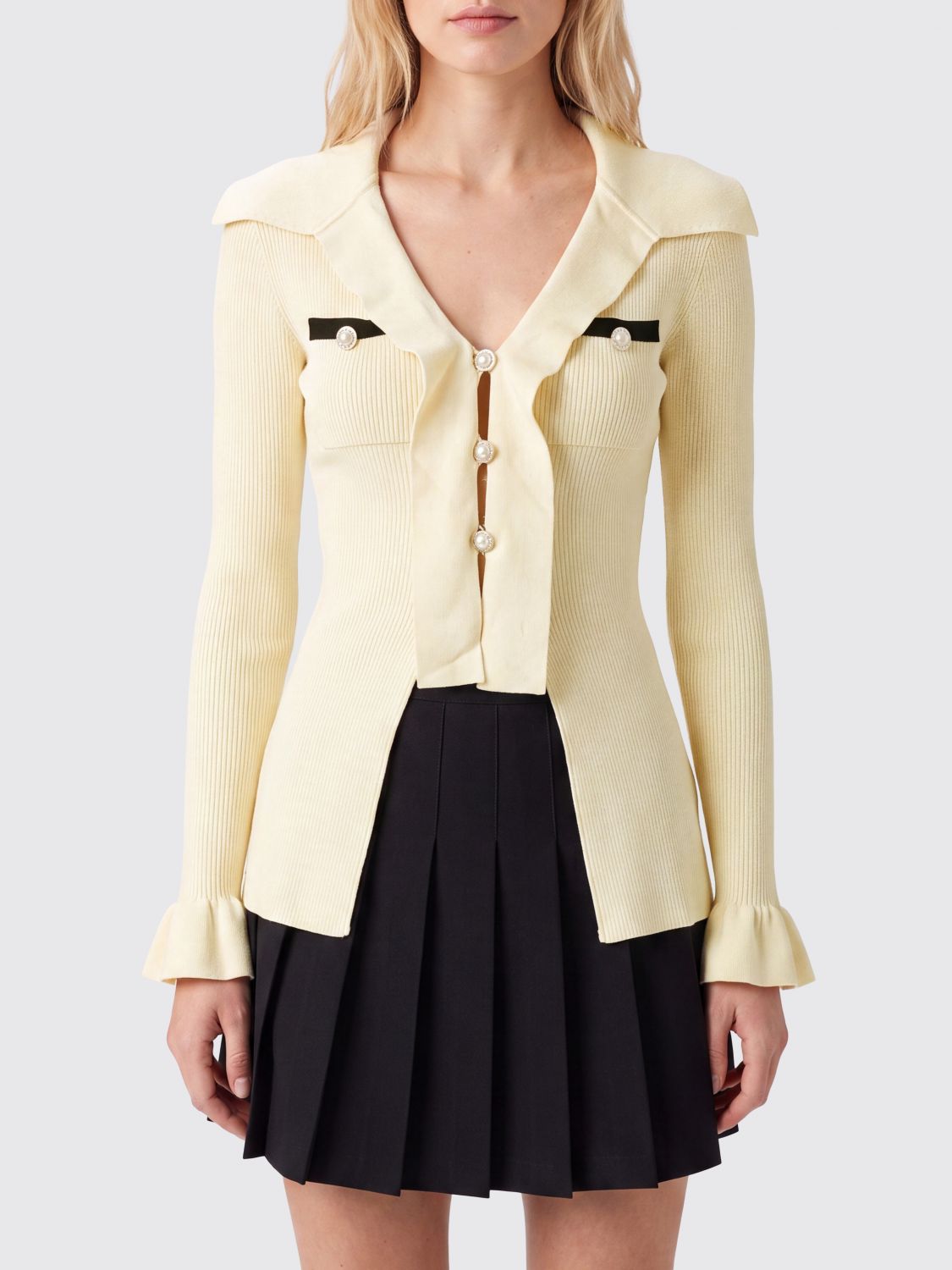 SELF-PORTRAIT Maglia Donna colore Giallo