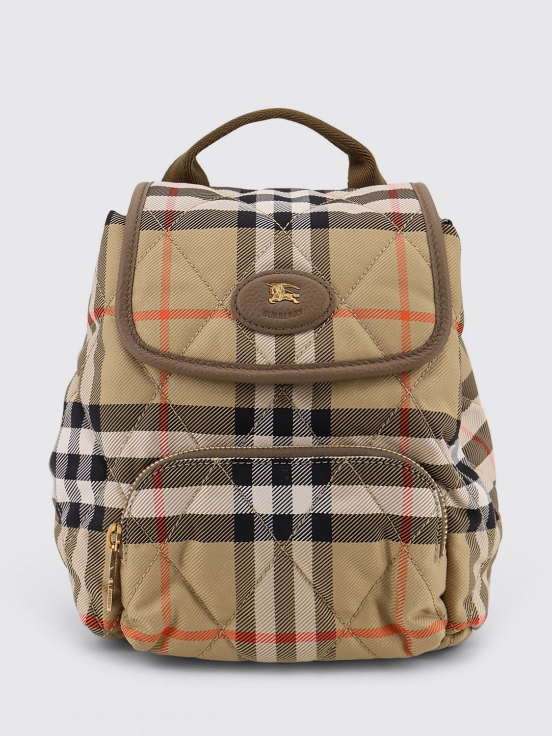 Burberry Backpack Woman In Sand