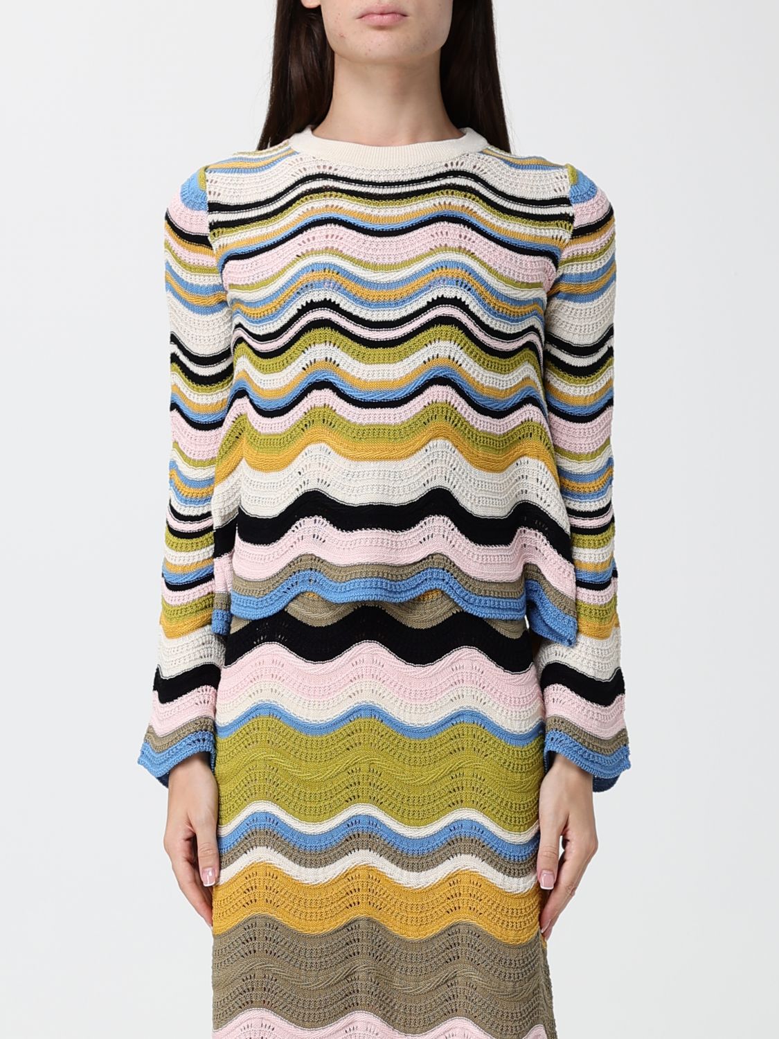 LA DOUBLEJ Top Donna colore Verde