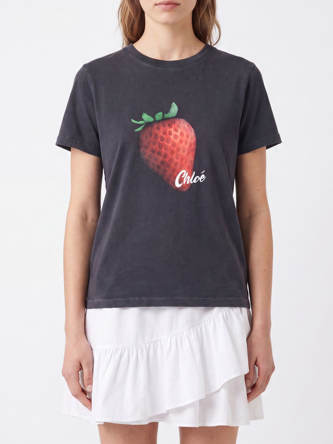 CHLOÉ T-Shirts Donna colore Nero