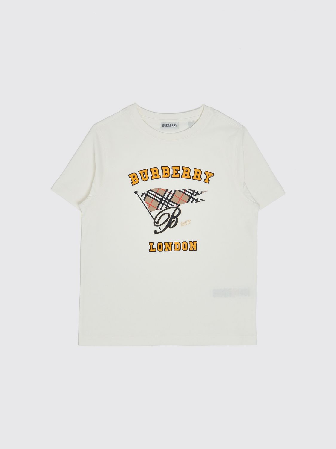 BURBERRY Polo Kinder Farbe Weiß