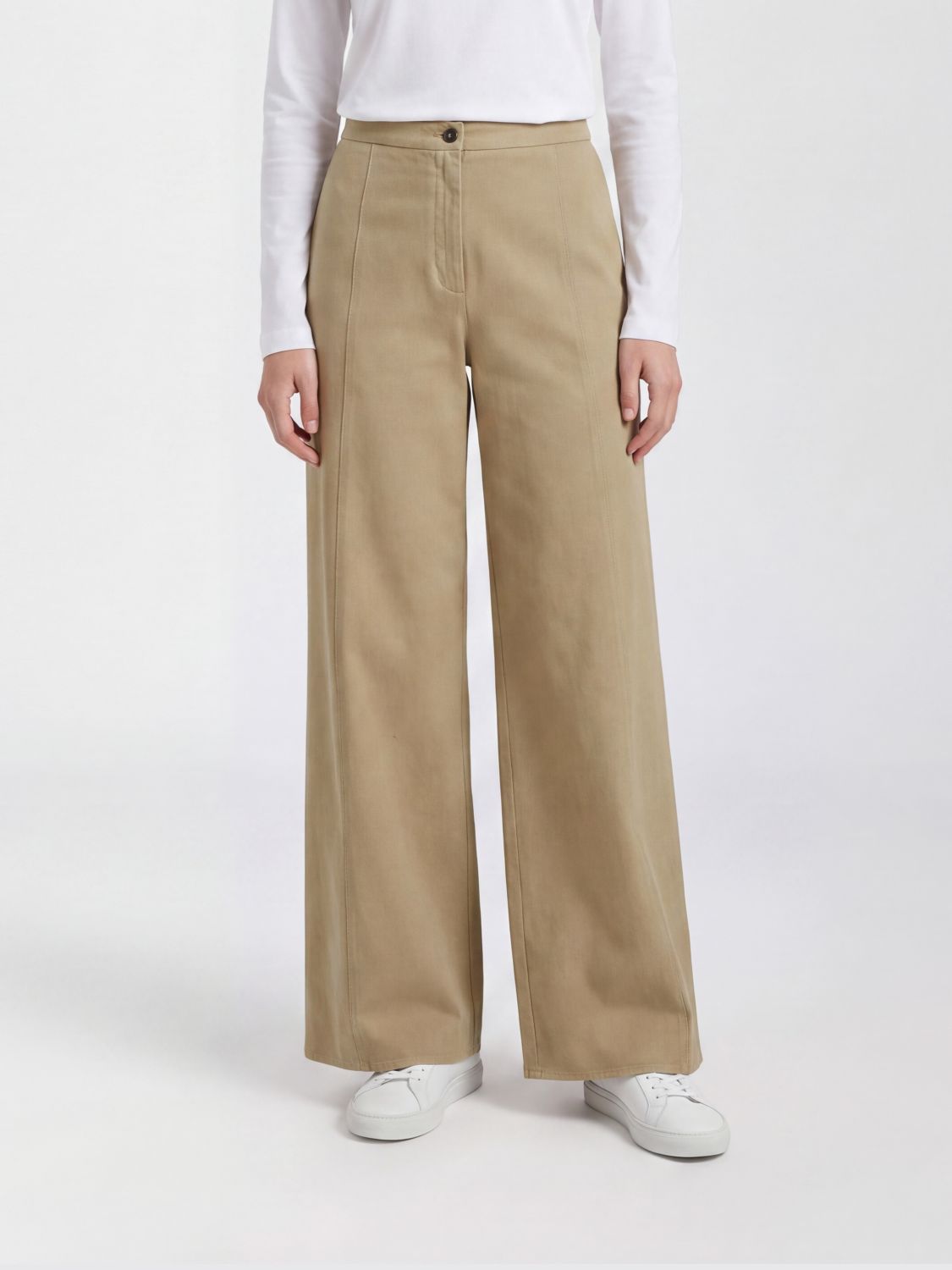 FORTE FORTE Pants Woman color Beige