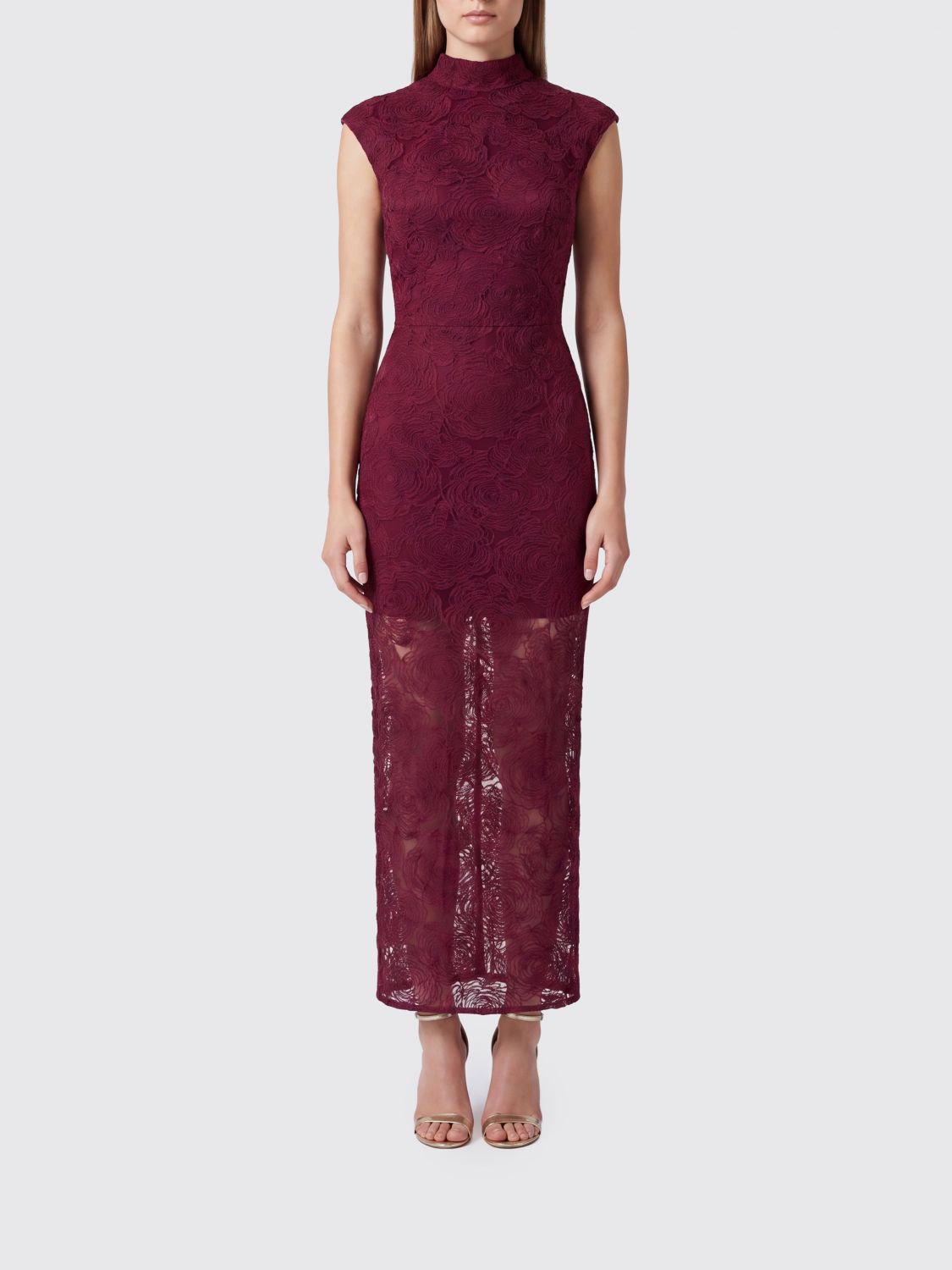 ROTATE Dress Woman color Burgundy