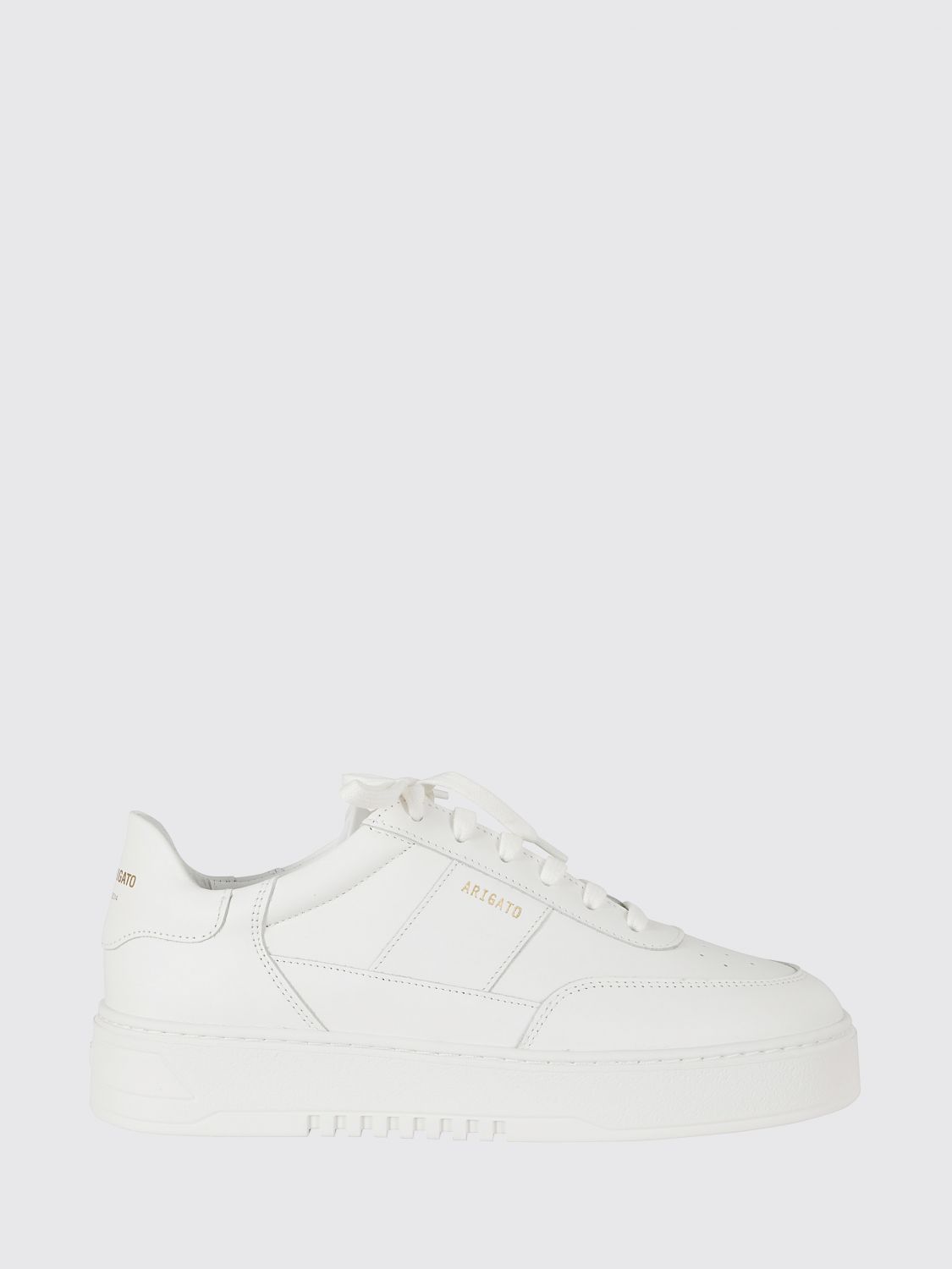 Axel Arigato Orbit Vintage Calfskin Leather Trainers with Perforated Toe