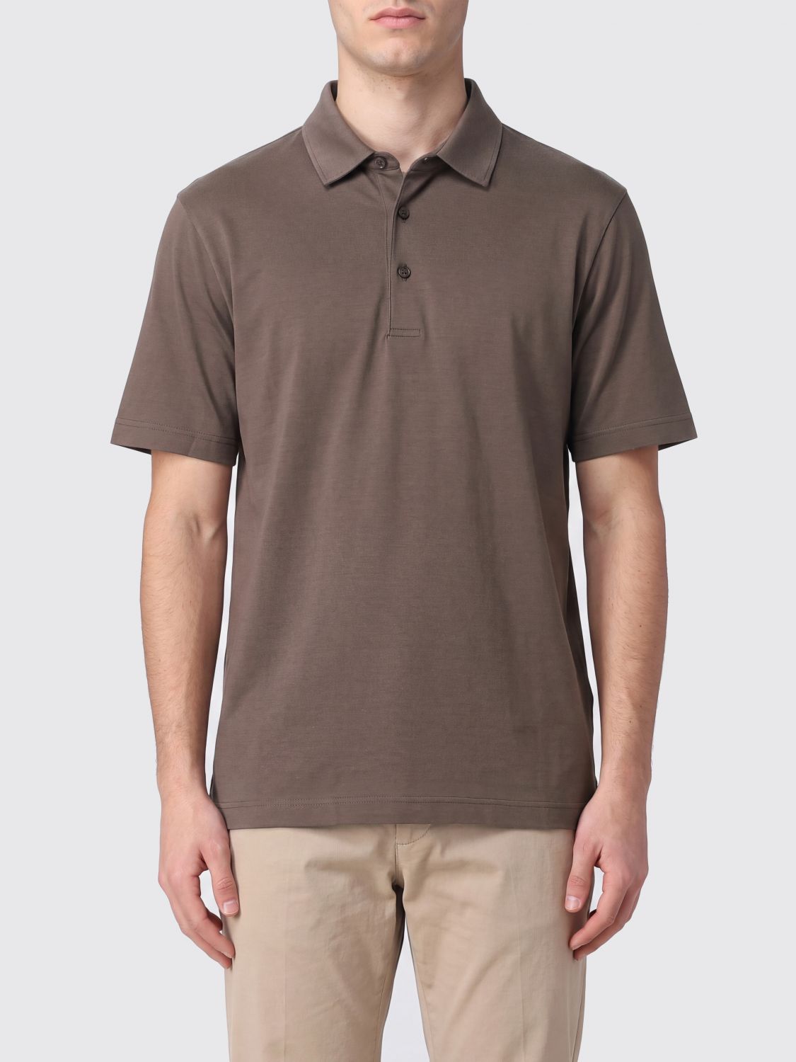 HERNO Polo Shirt Men color Dark