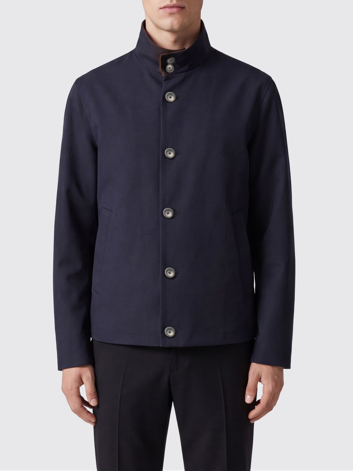 HERNO Jacket Men color Blue