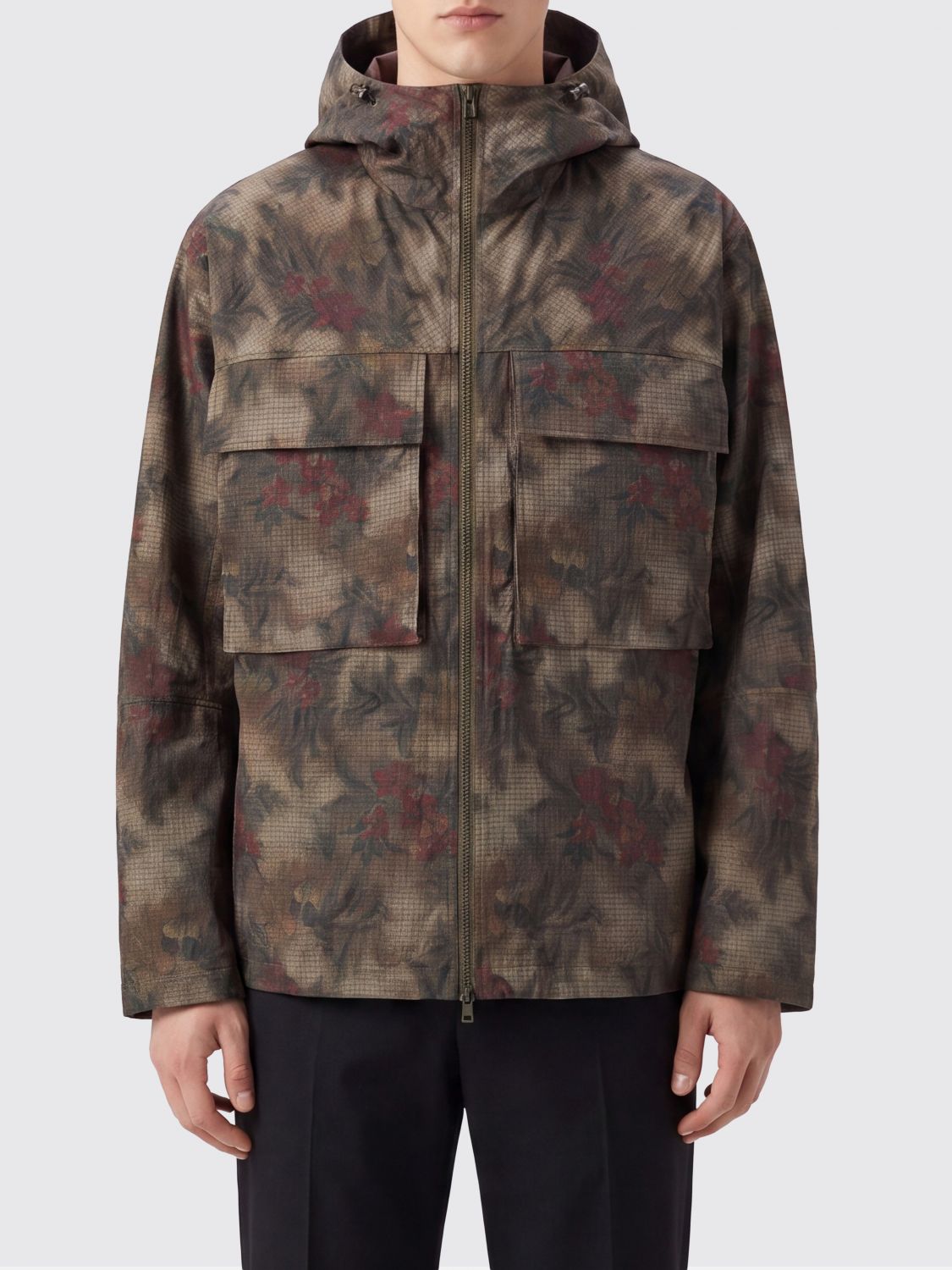 HERNO Jacket Men color Mud