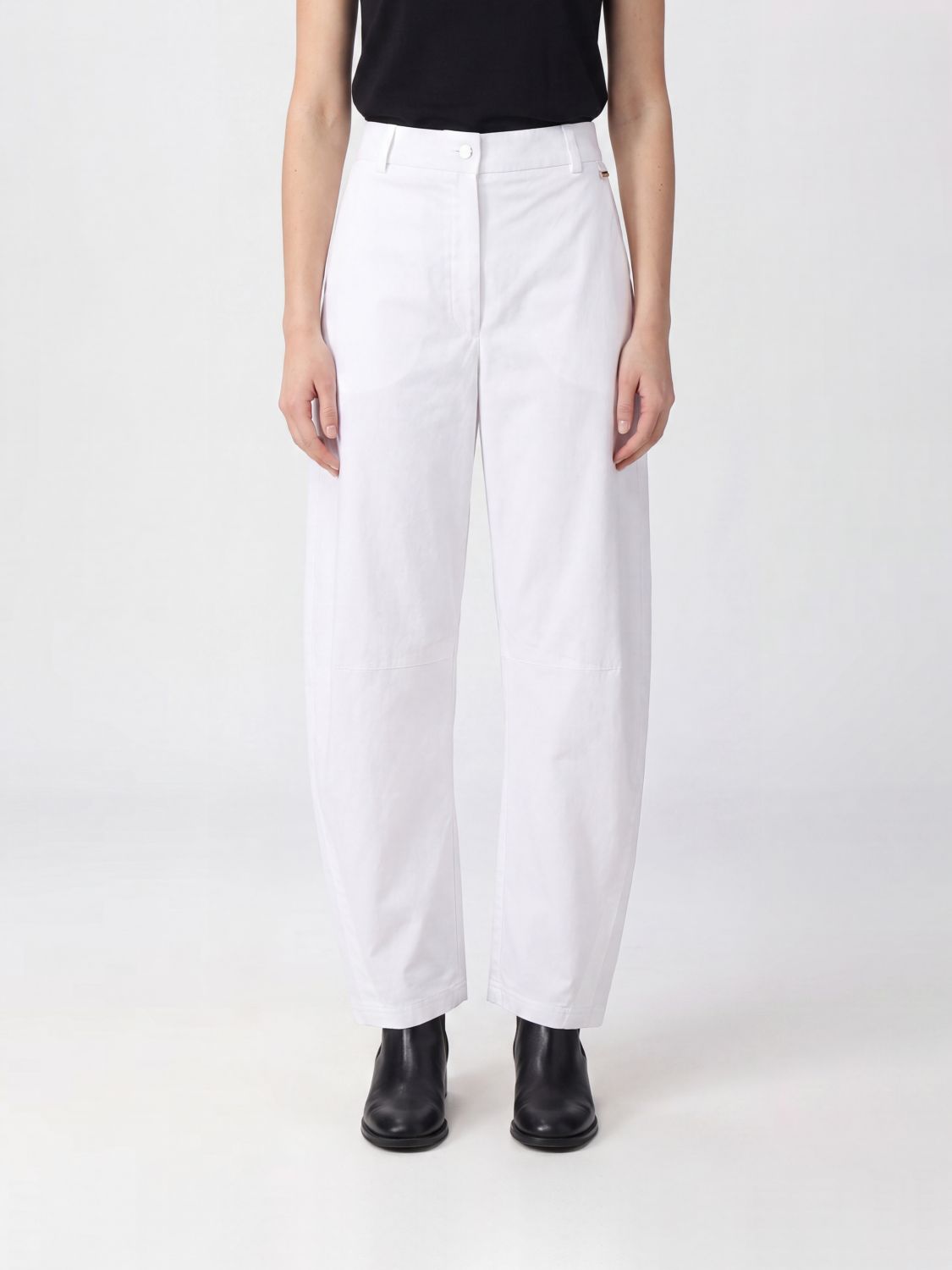 HERNO Pants Woman color White