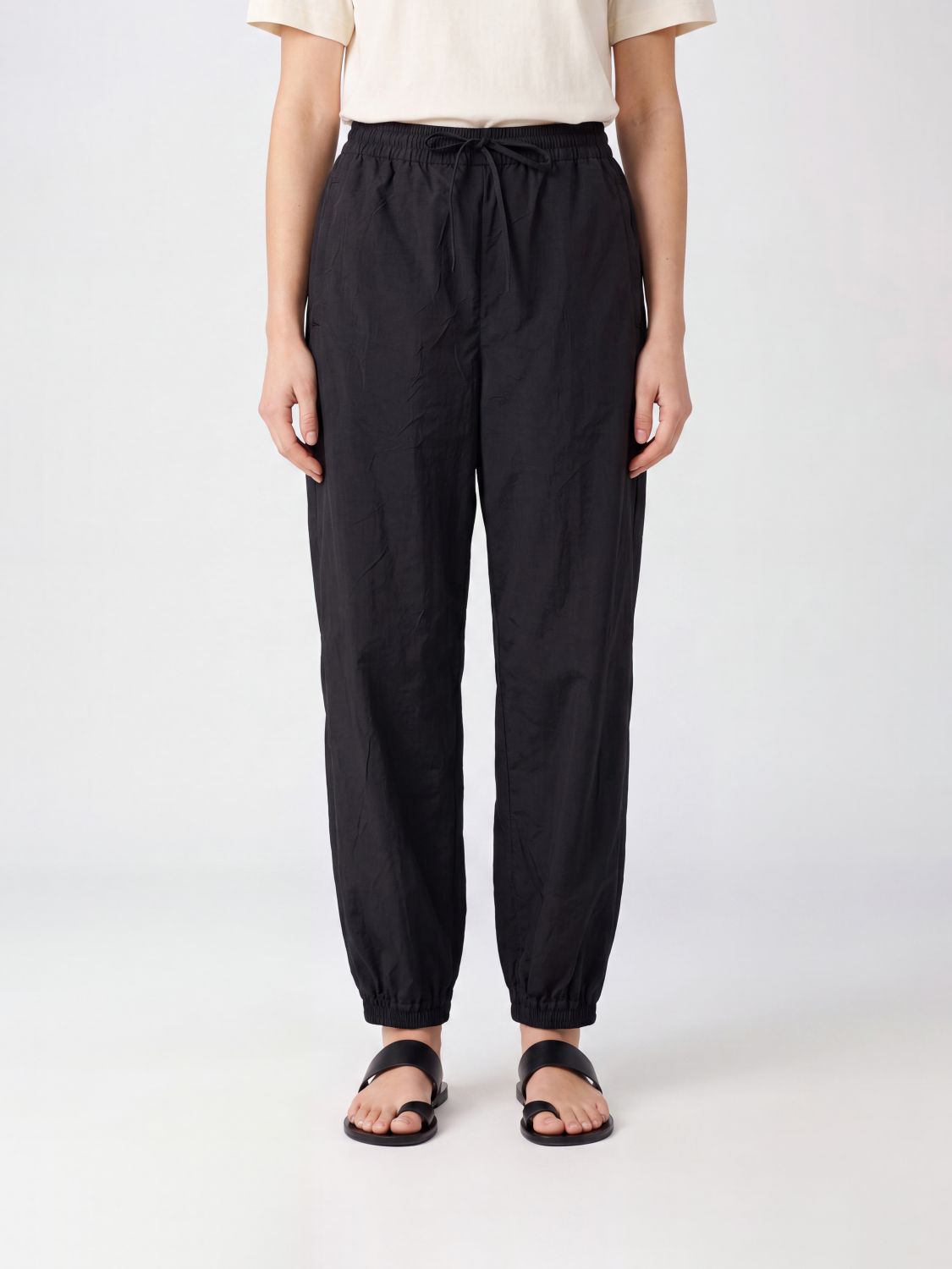 Rohe Cotton-blend Seersucker Balloon Pants In Multi