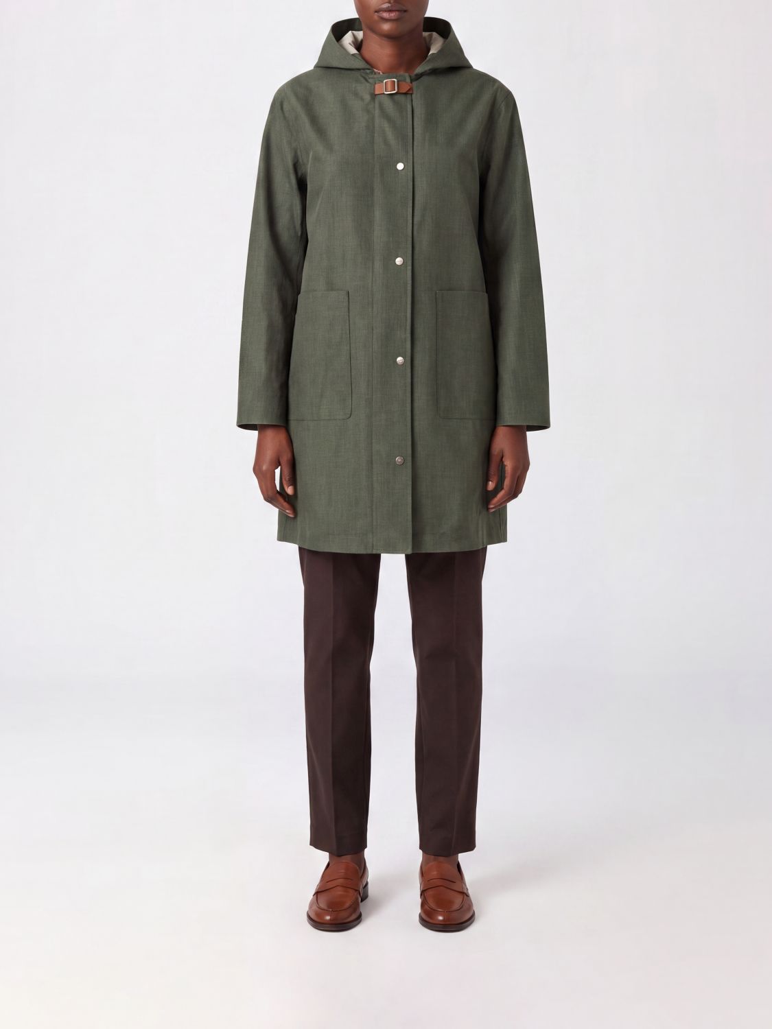 HERNO Jacket Woman color Green