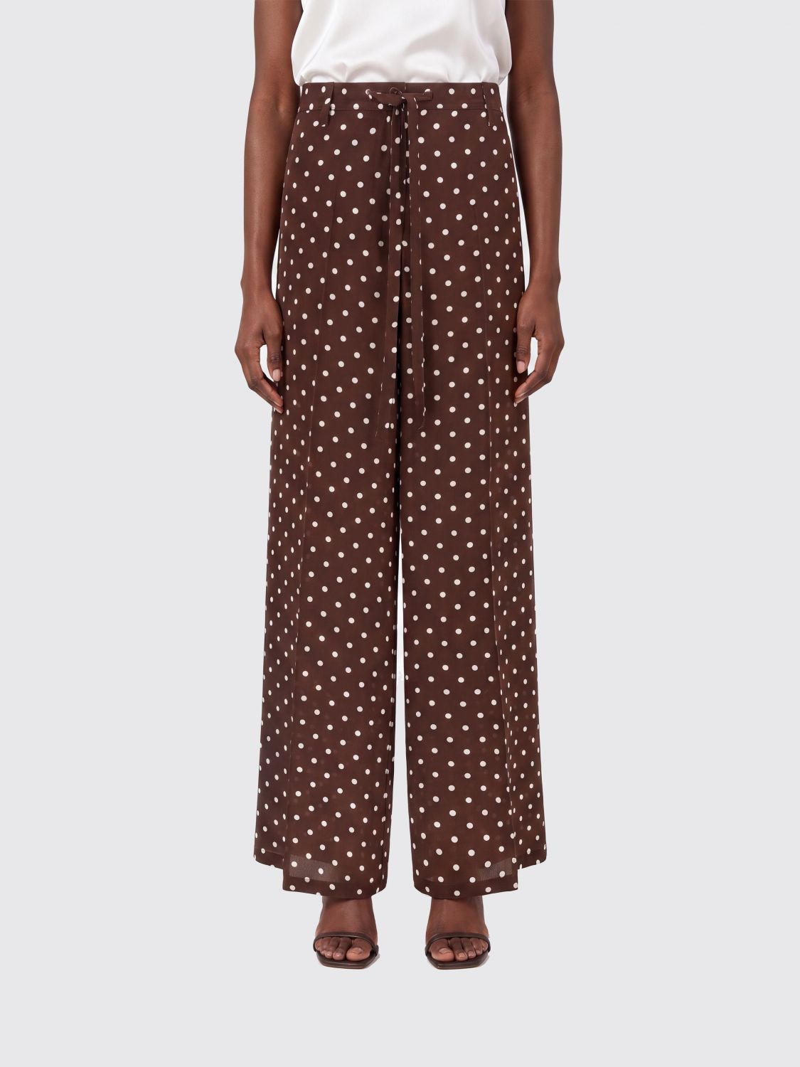PAROSH Pants Woman color Brown