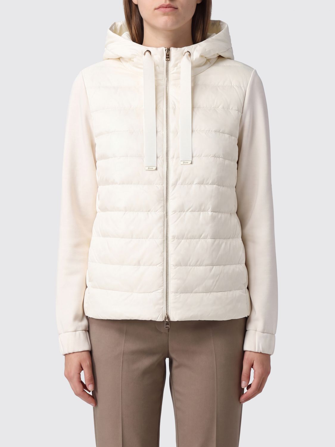 HERNO Jacket Woman color White