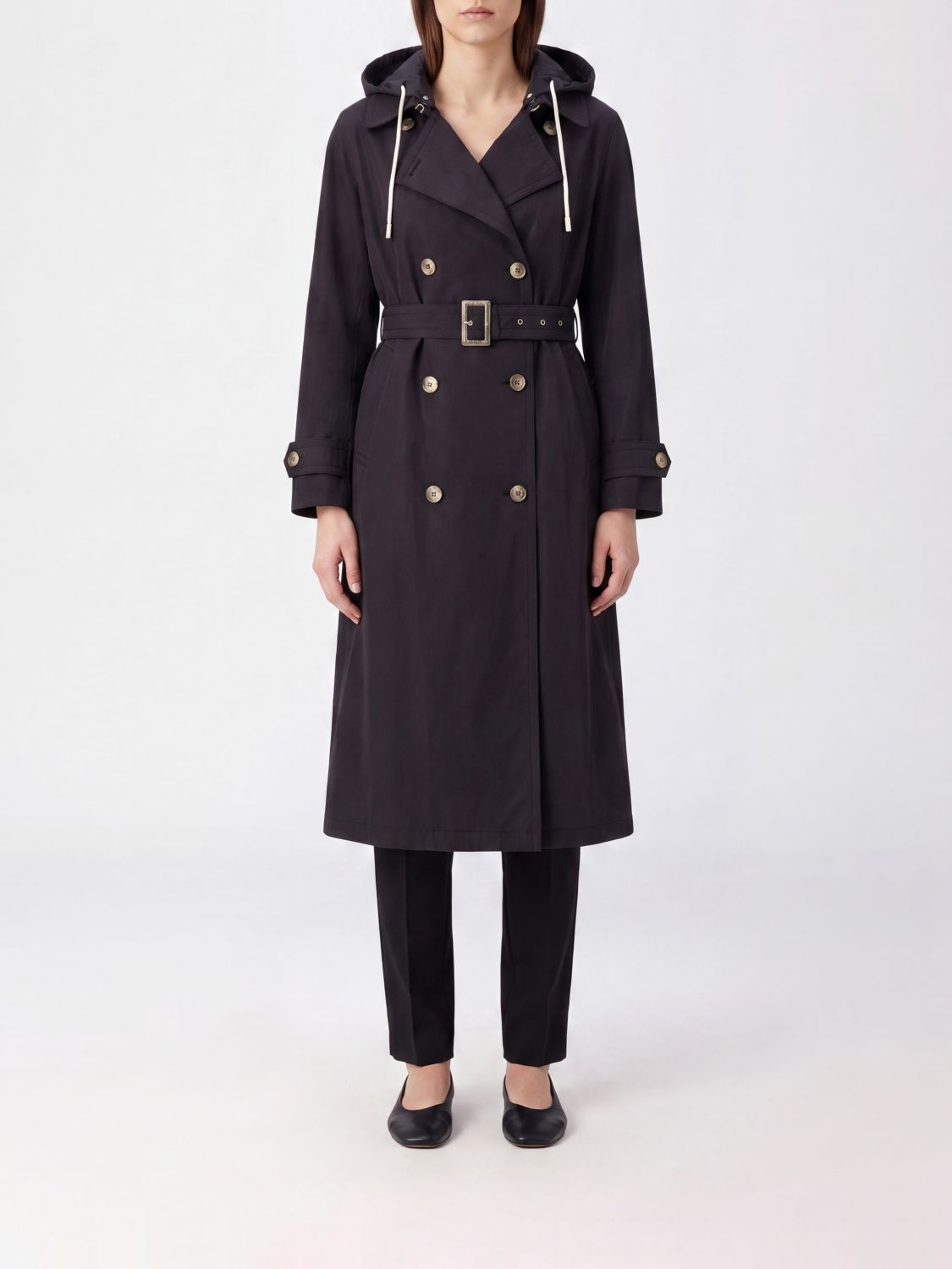 Herno Jacket Woman Color Navy In Blue