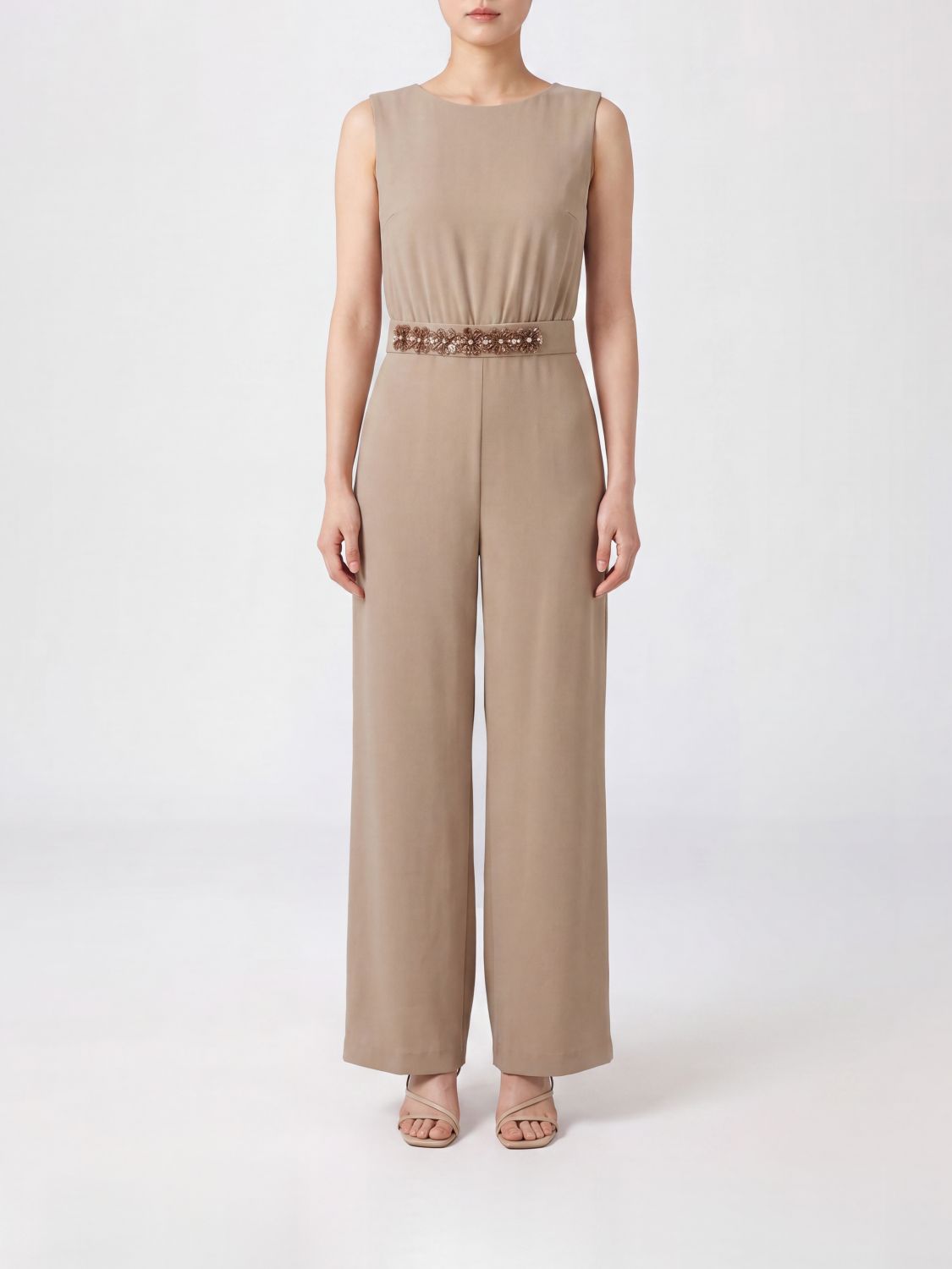 PAROSH Jumpsuit Woman color Nude