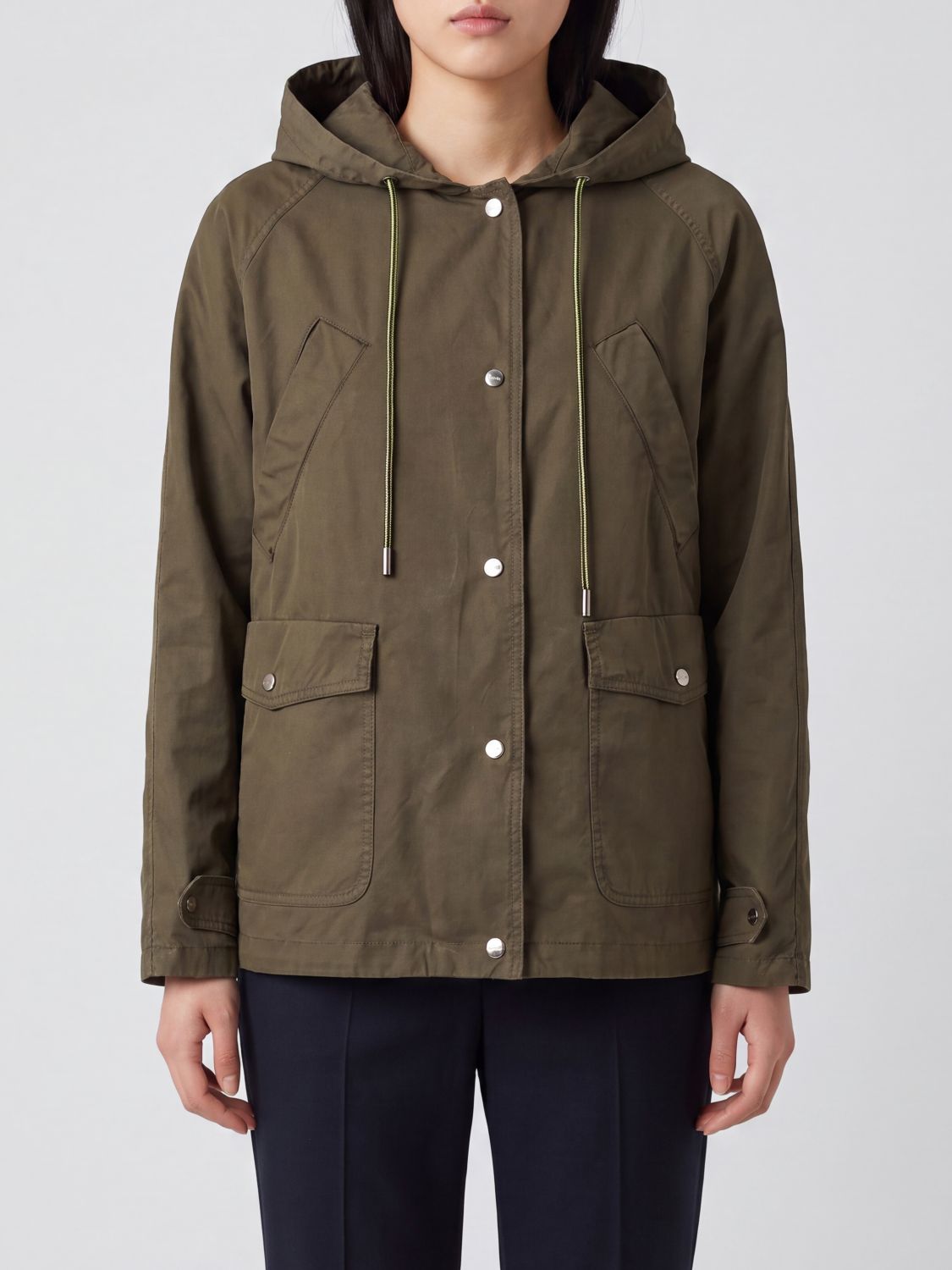 HERNO Jacket Woman color Green