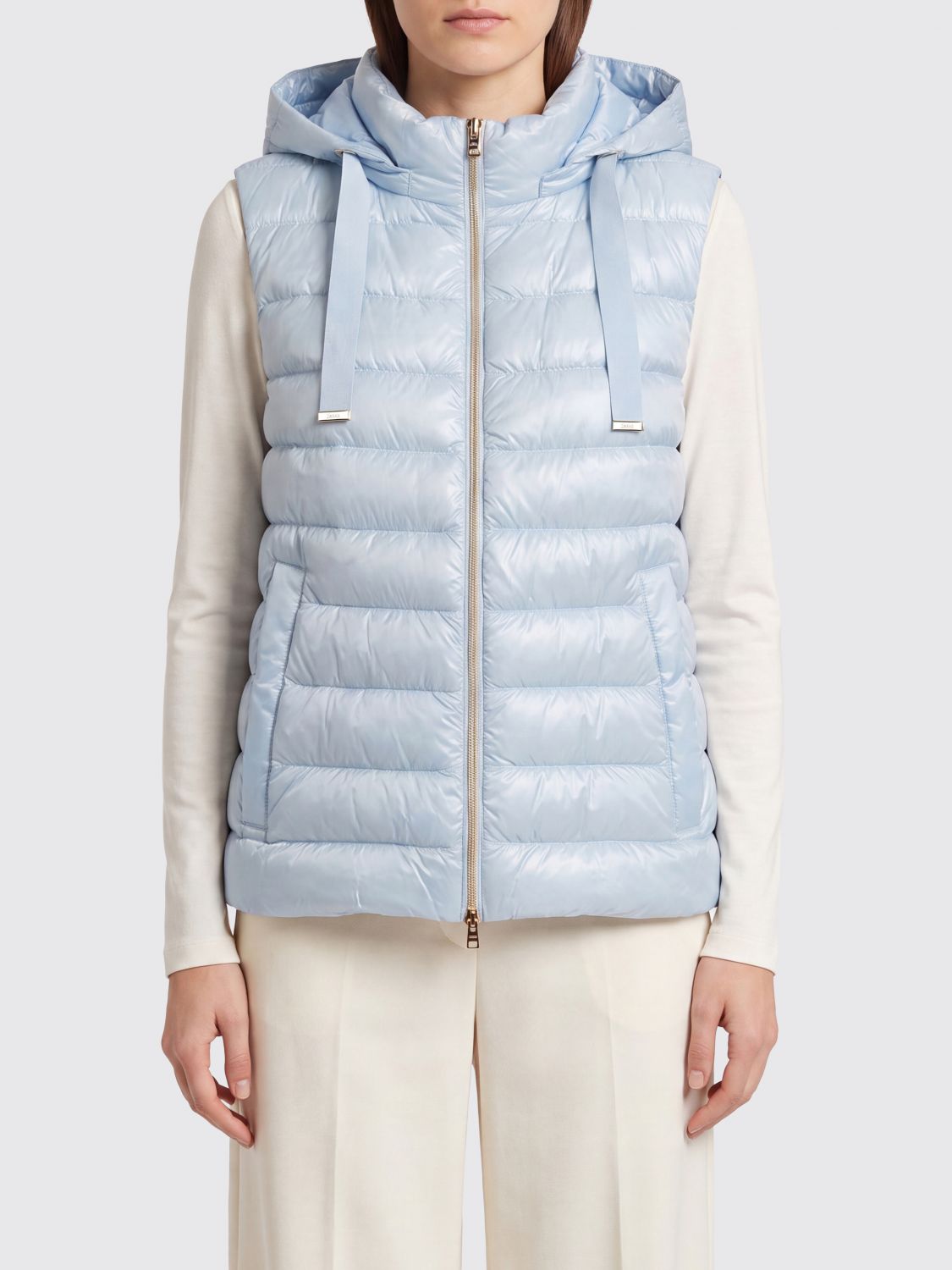 HERNO Jacket Woman color Blue