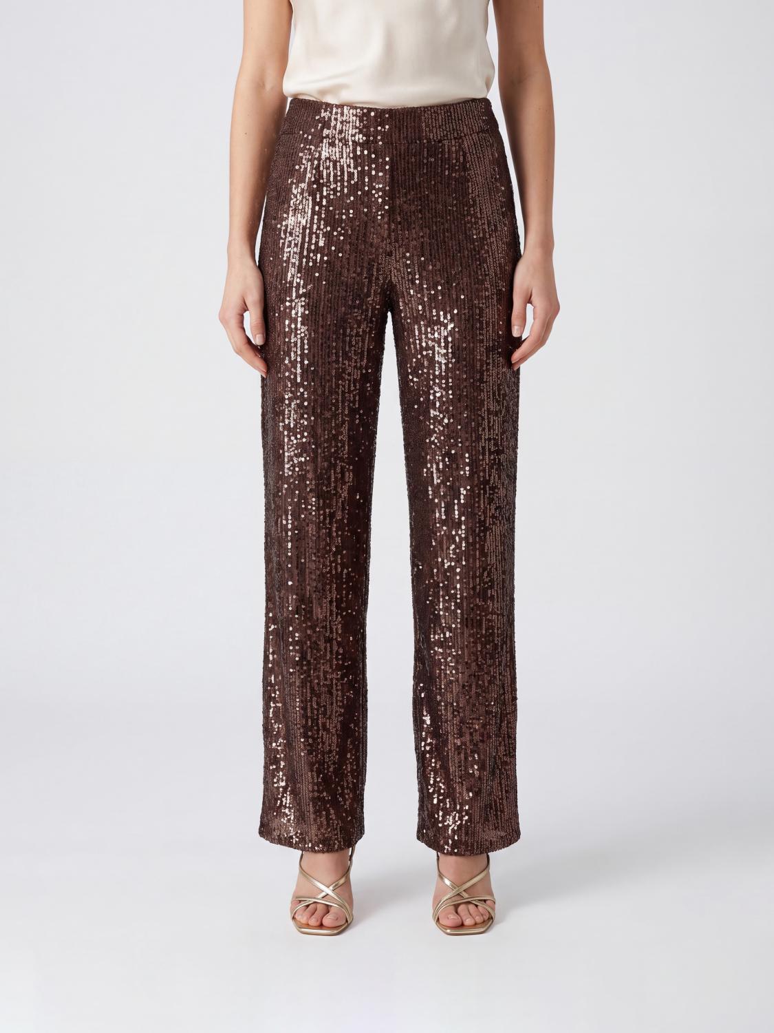 PAROSH Pants Woman color Brown