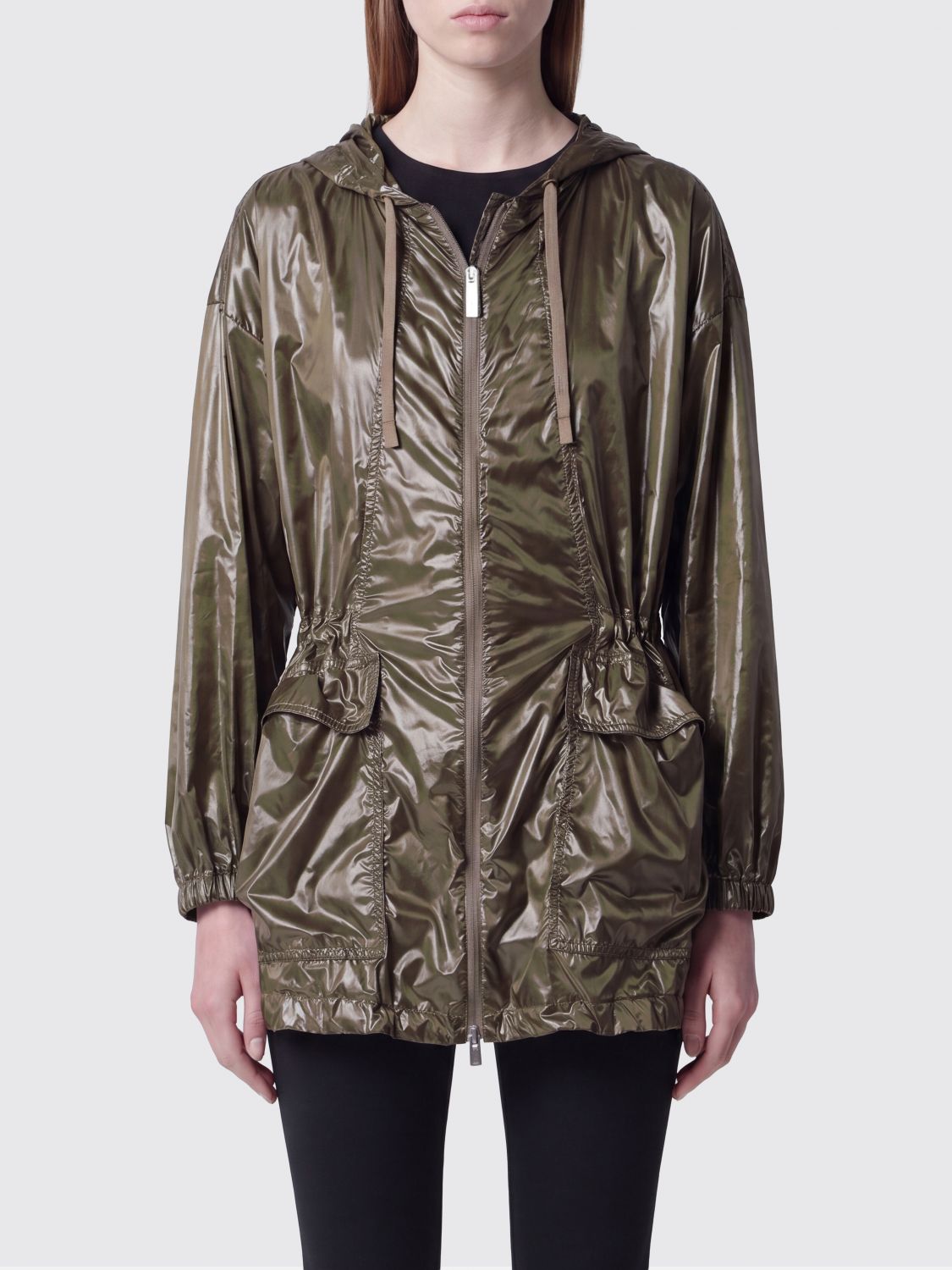 HERNO Jacket Woman color Olive