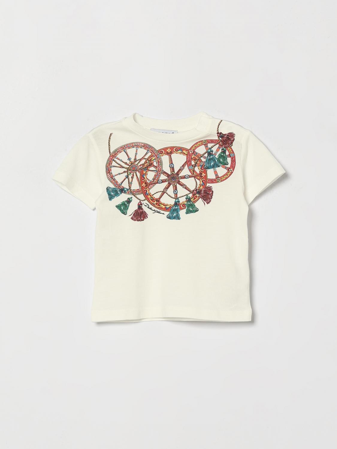 DOLCE & GABBANA T-Shirt Bambino colore Bianco