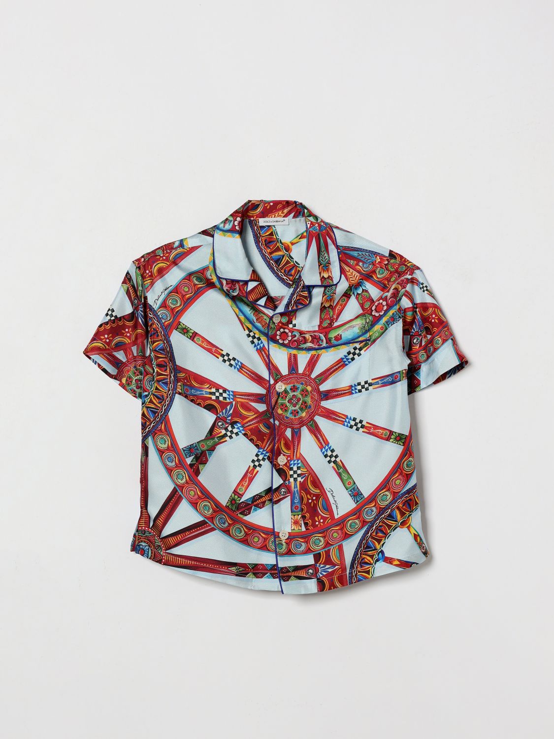 DOLCE & GABBANA Shirt Kids color Sky Blue