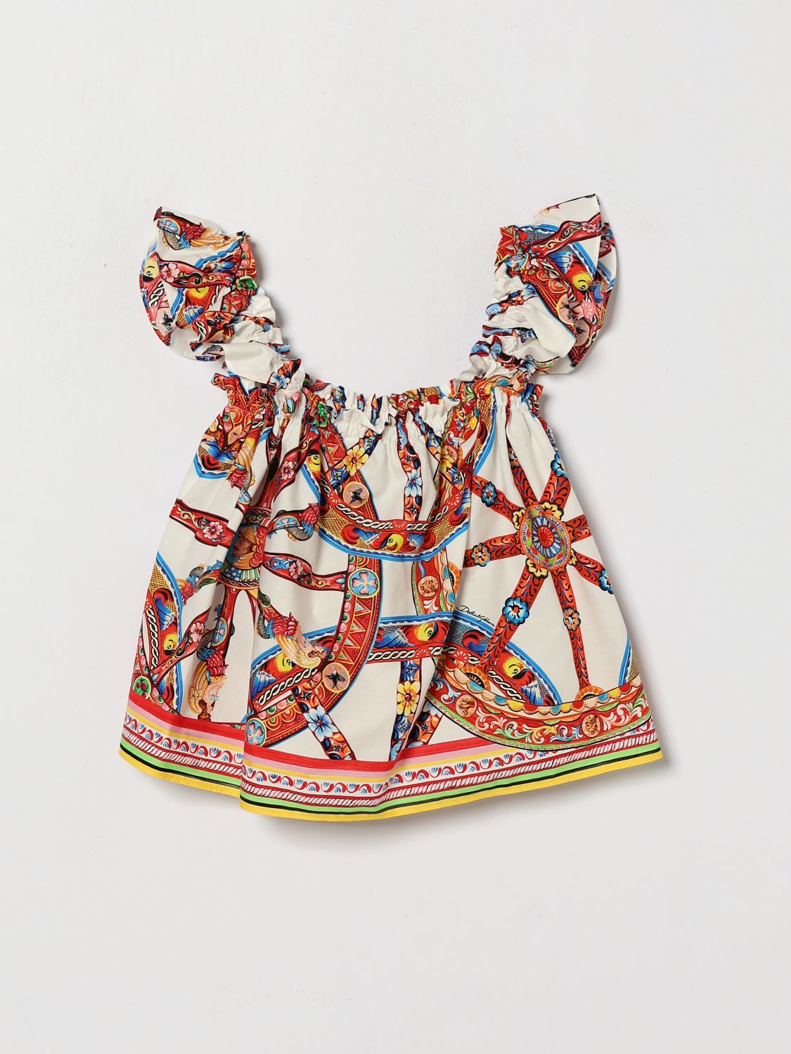 DOLCE & GABBANA Top Kids color White