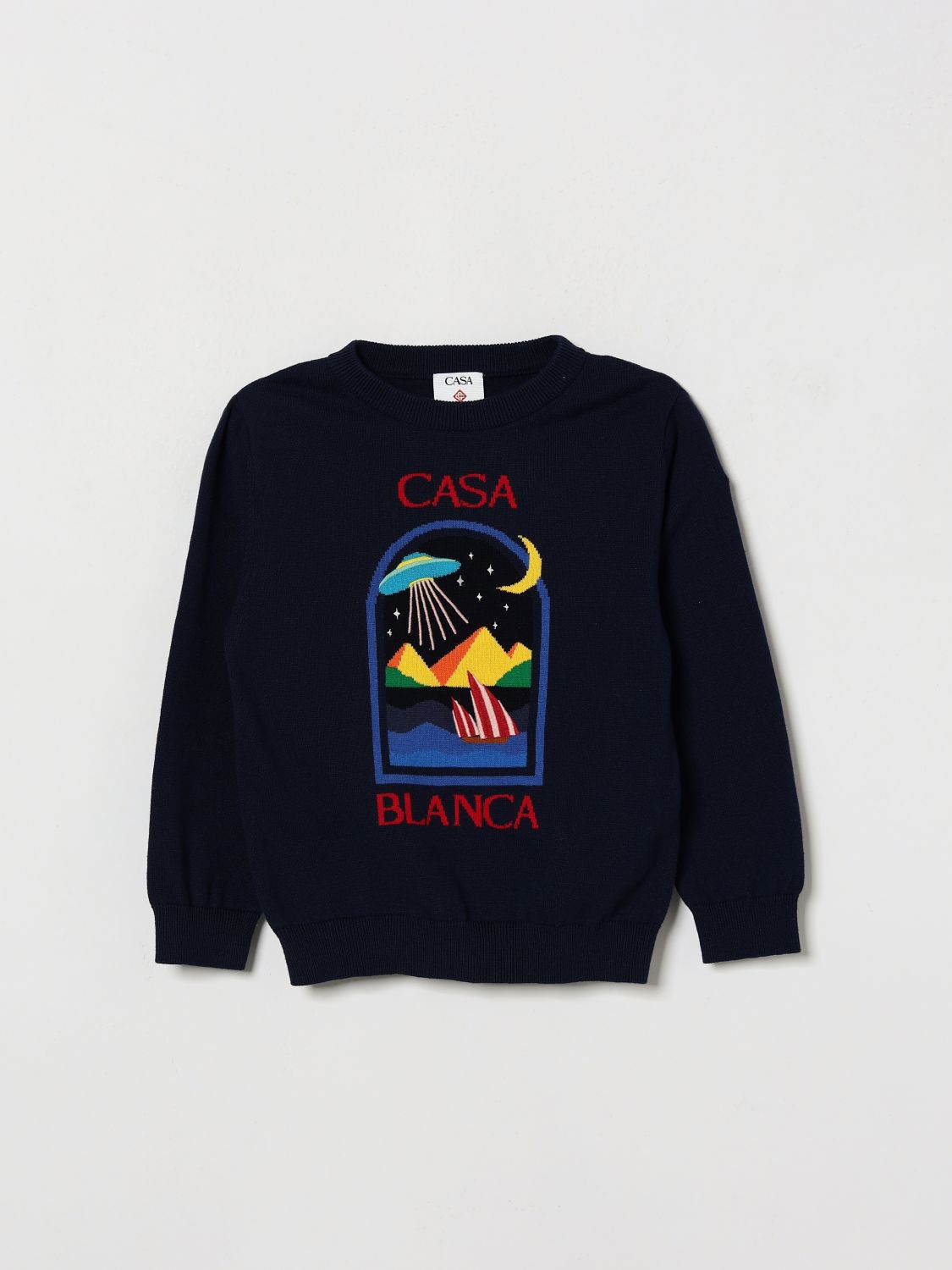 CASABLANCA Sweater Kids color Blue