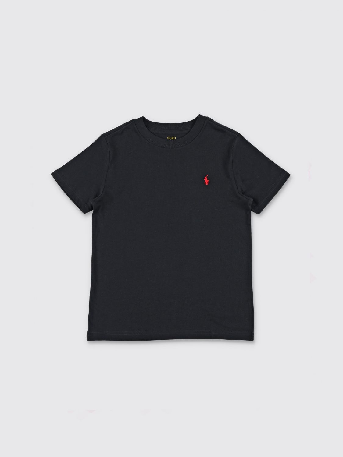 POLO RALPH LAUREN Baumwoll-T-Shirt für Jungen mit gesticktem Pony-Logo