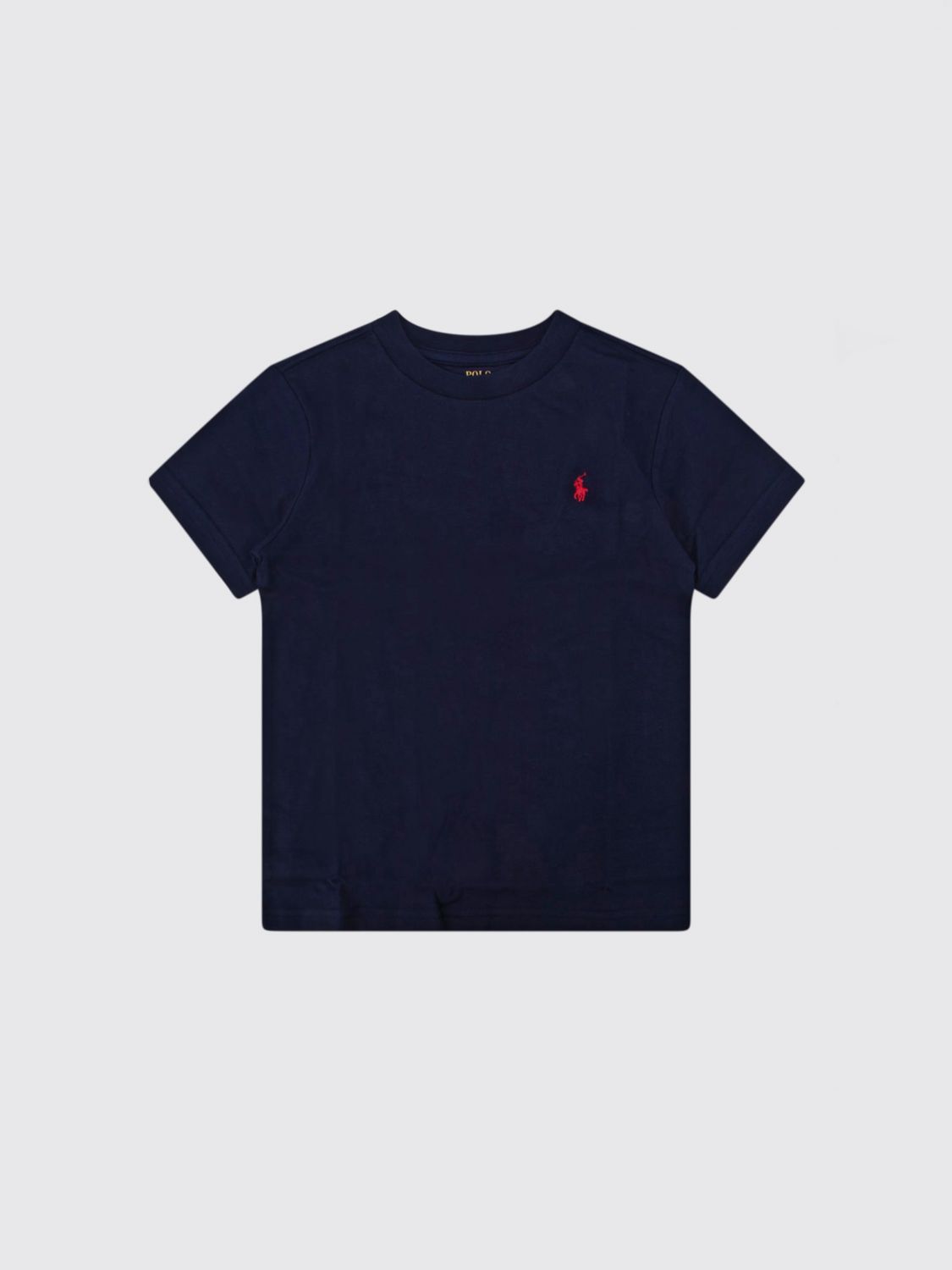 POLO RALPH LAUREN Baumwoll-T-Shirt für Jungen mit gesticktem Pony-Logo