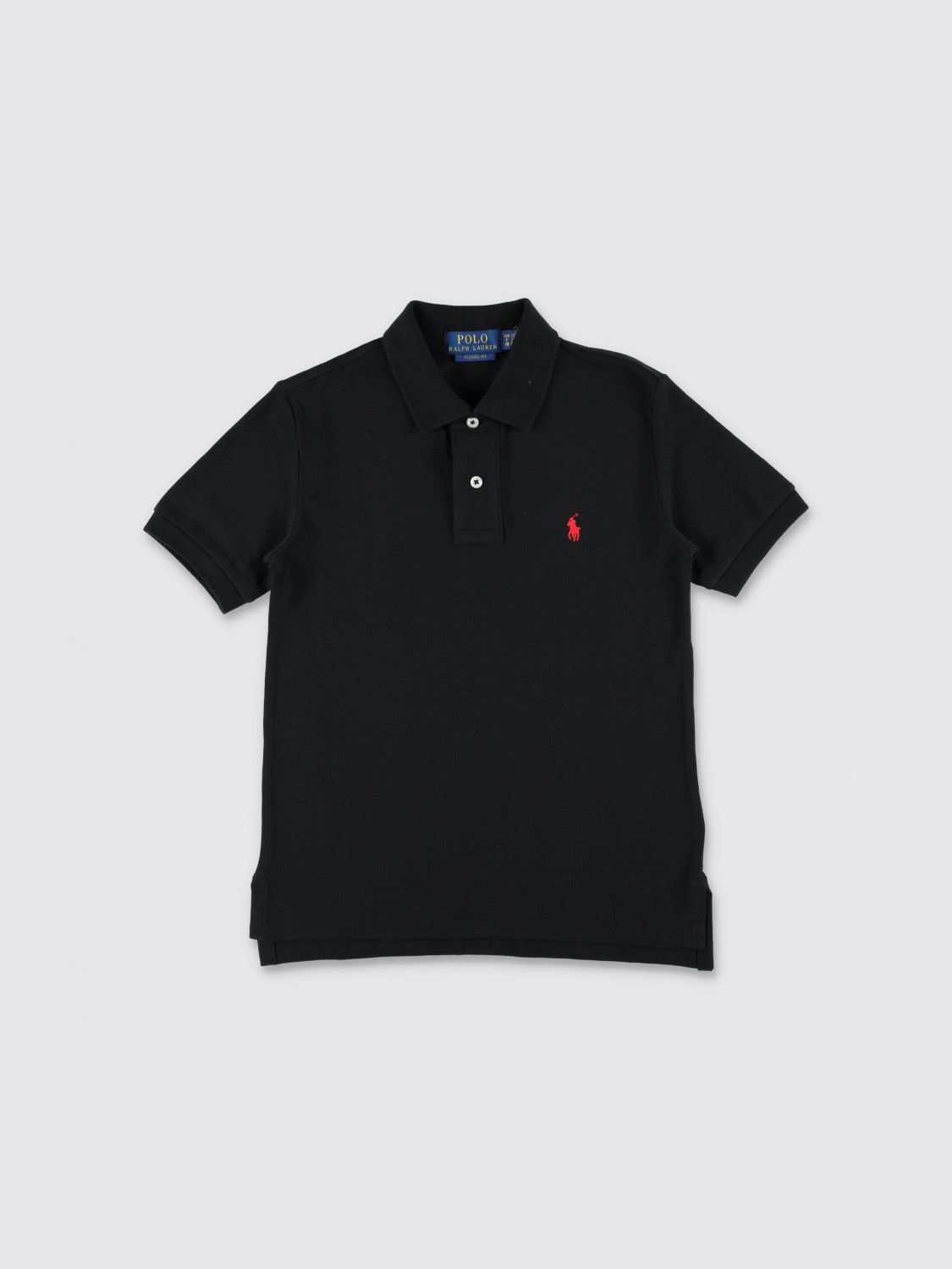 POLO RALPH LAUREN Baumwoll-Poloshirt für Jungen mit Pony-Stickerei
