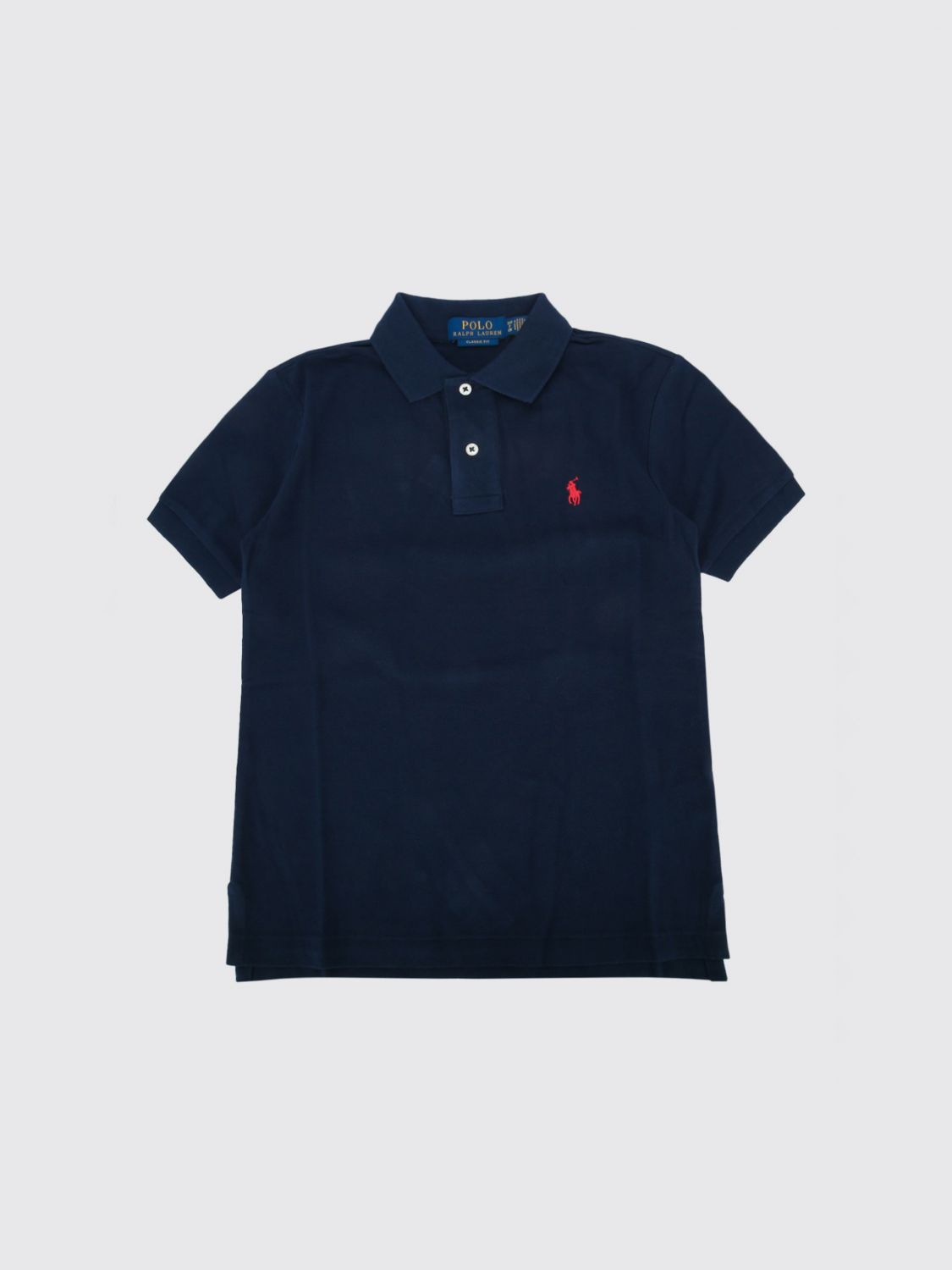 POLO RALPH LAUREN Baumwoll-Poloshirt für Jungen mit Pony-Stickerei