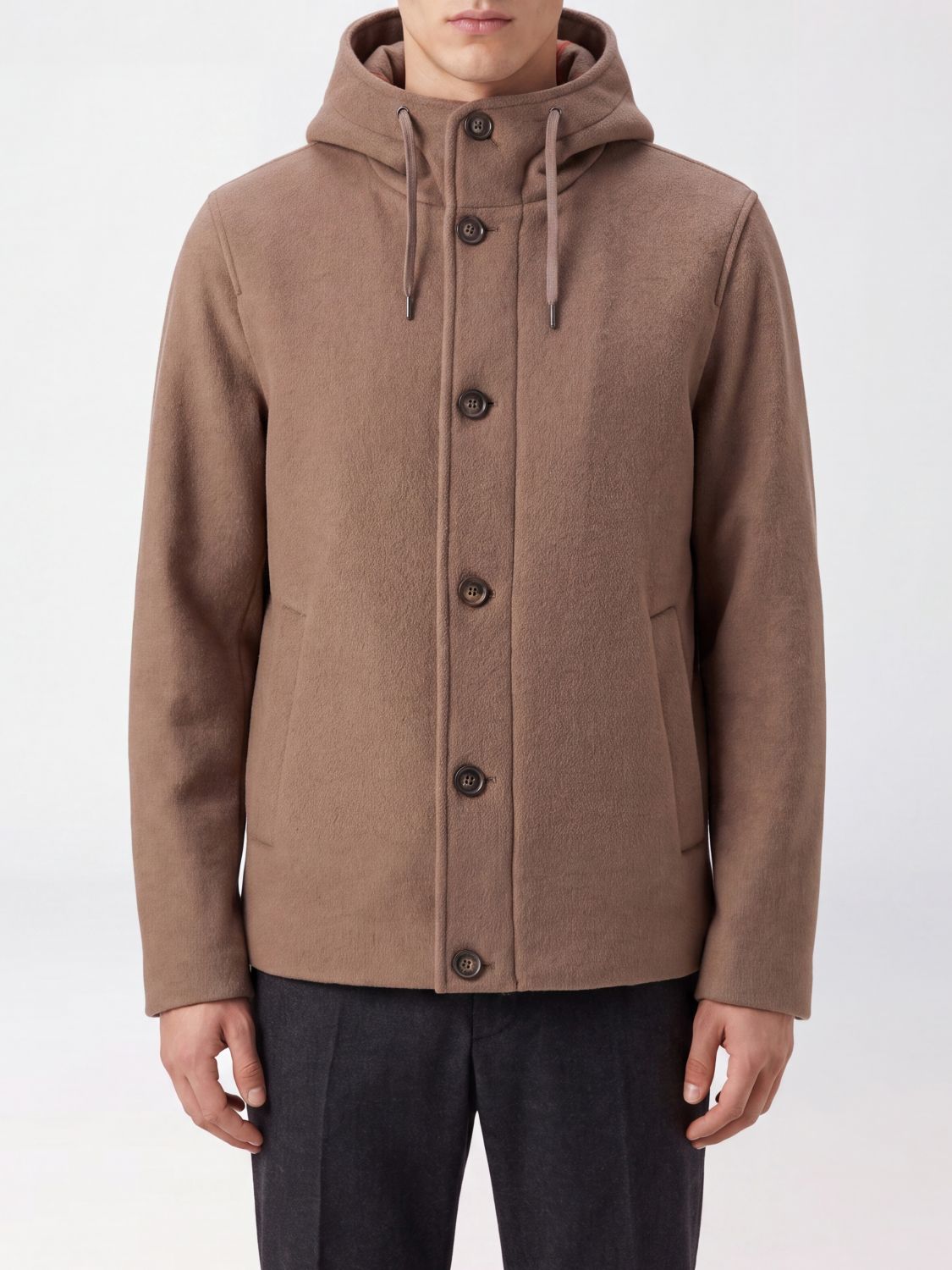 HERNO Jacket Men color Dove Grey